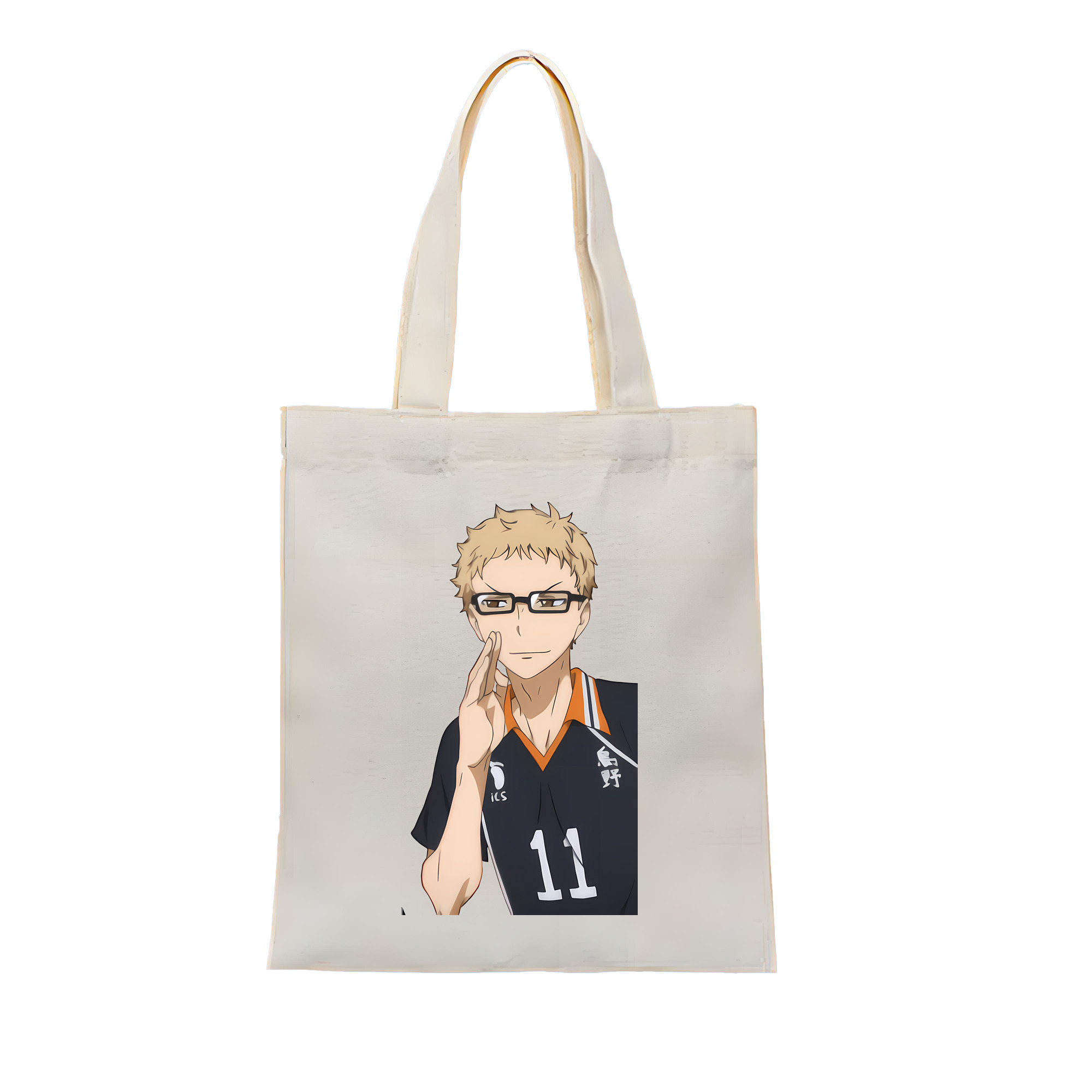 （画像用） ハイキュー!! Haikyu!! 縦型キャンバス生地手提げバッグ　トートバッグ