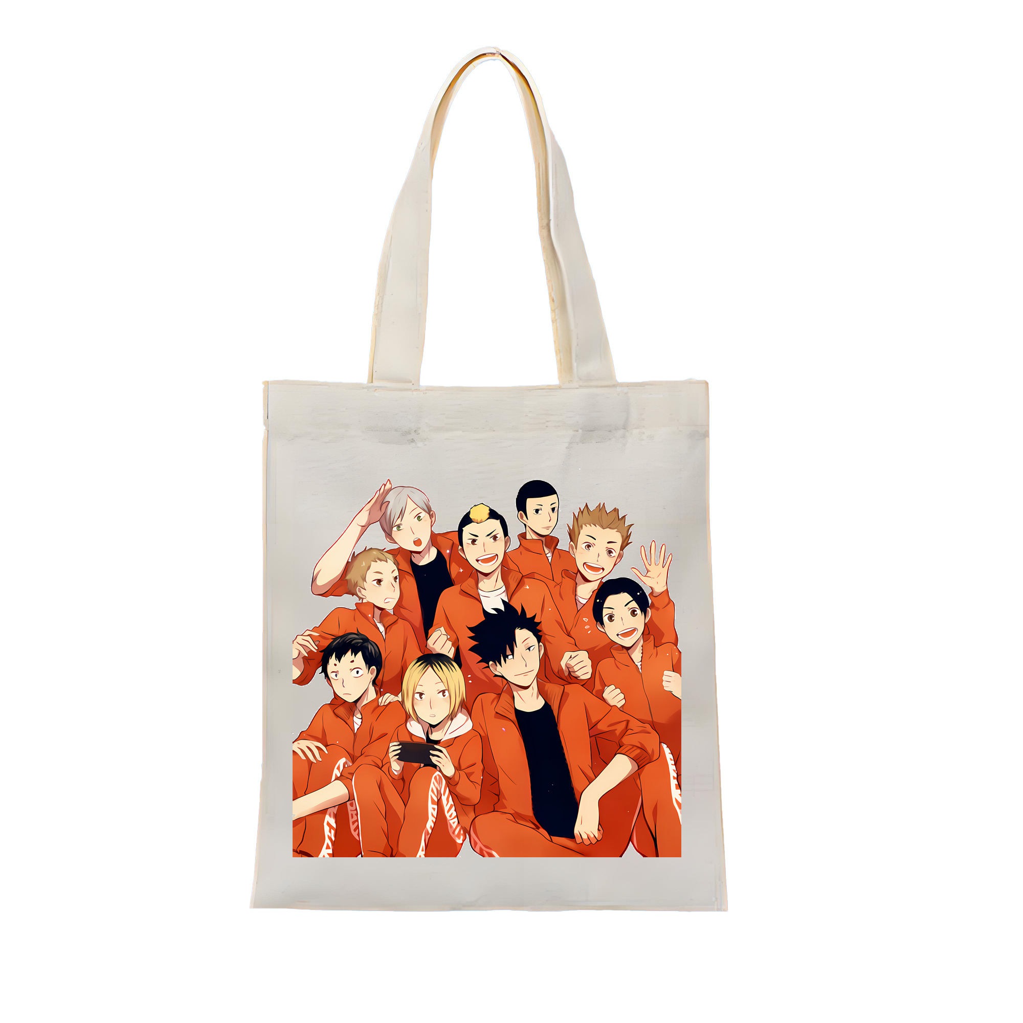 （画像用） ハイキュー!! Haikyu!! 縦型キャンバス生地手提げバッグ　トートバッグ