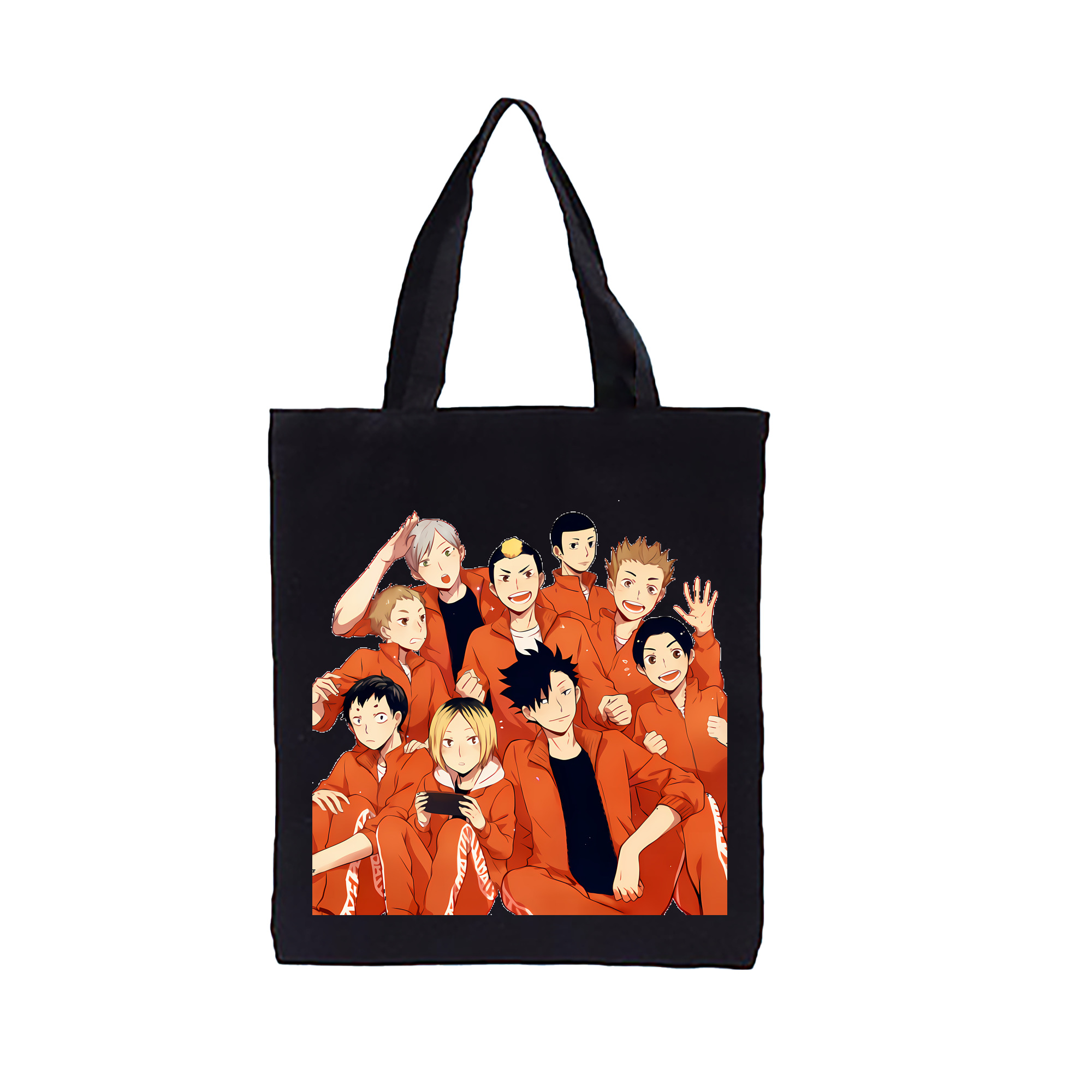 （画像用） ハイキュー!! Haikyu!! 縦型キャンバス生地手提げバッグ　トートバッグ