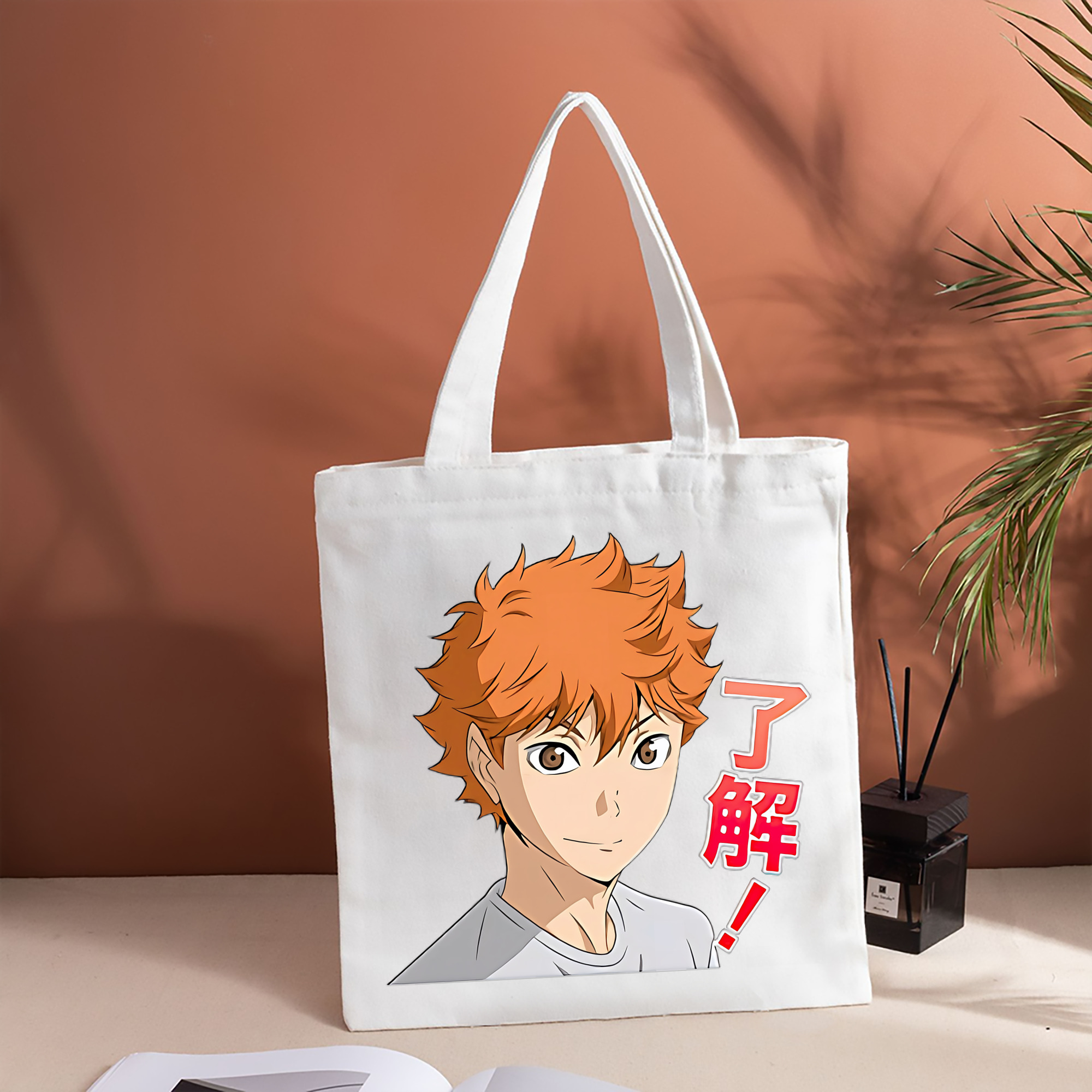 ハイキュー!! Haikyu!! 縦型キャンバス生地手提げバッグ　トートバッグ