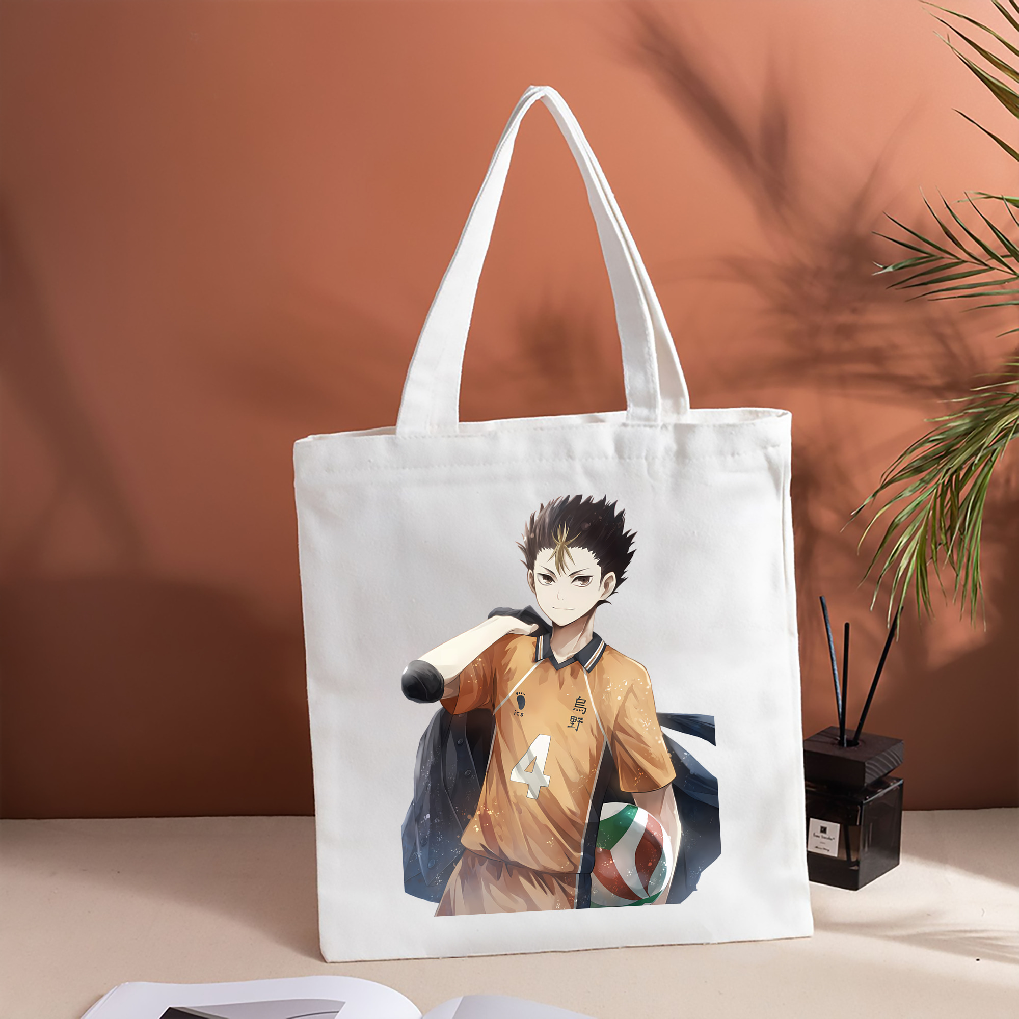 ハイキュー!! Haikyu!! 縦型キャンバス生地手提げバッグ　トートバッグ