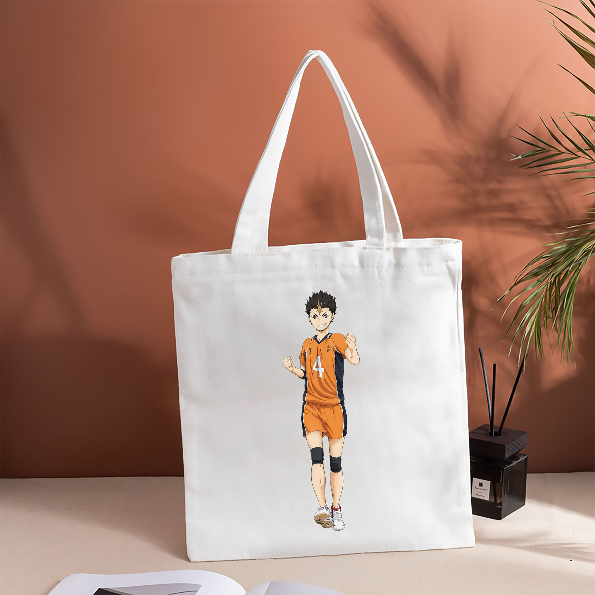 ハイキュー!! Haikyu!! 縦型キャンバス生地手提げバッグ　トートバッグ
