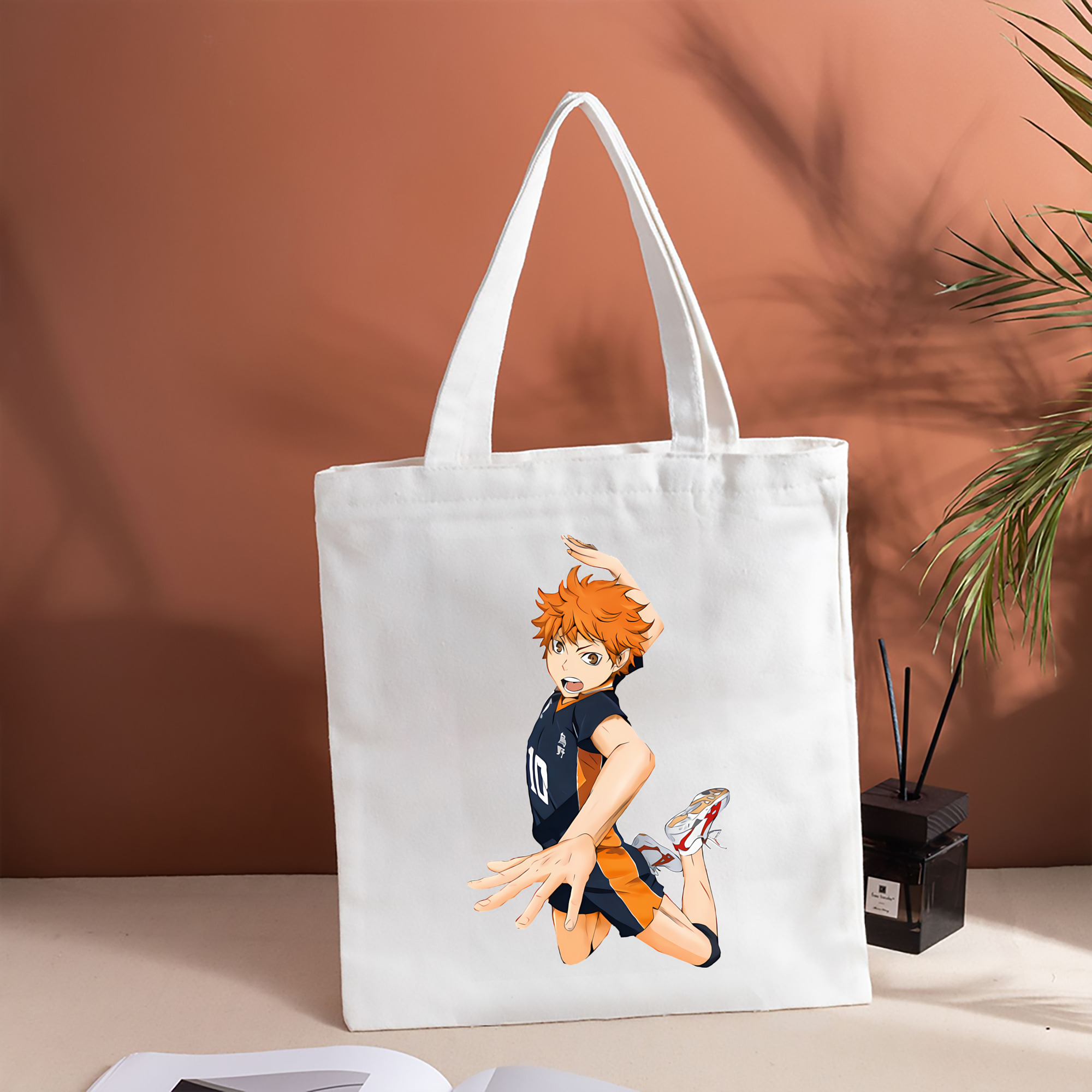 ハイキュー!! Haikyu!! 縦型キャンバス生地手提げバッグ　トートバッグ