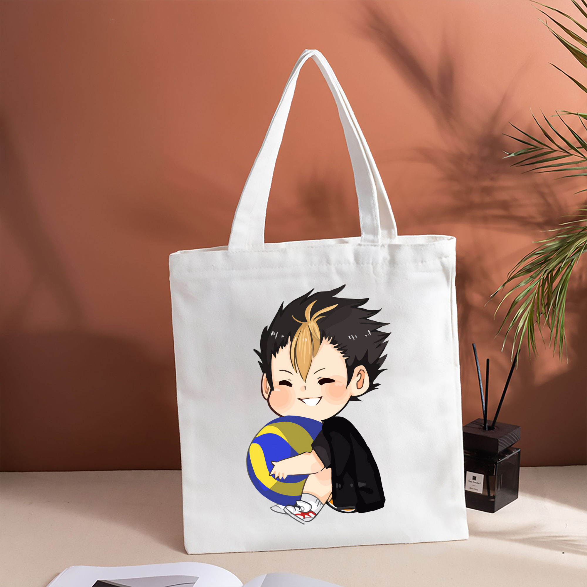 ハイキュー!! Haikyu!! 縦型キャンバス生地手提げバッグ　トートバッグ