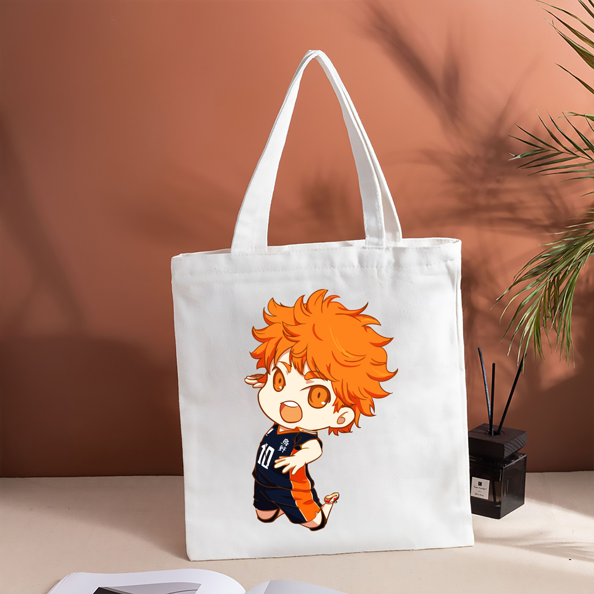 ハイキュー!! Haikyu!! 縦型キャンバス生地手提げバッグ　トートバッグ