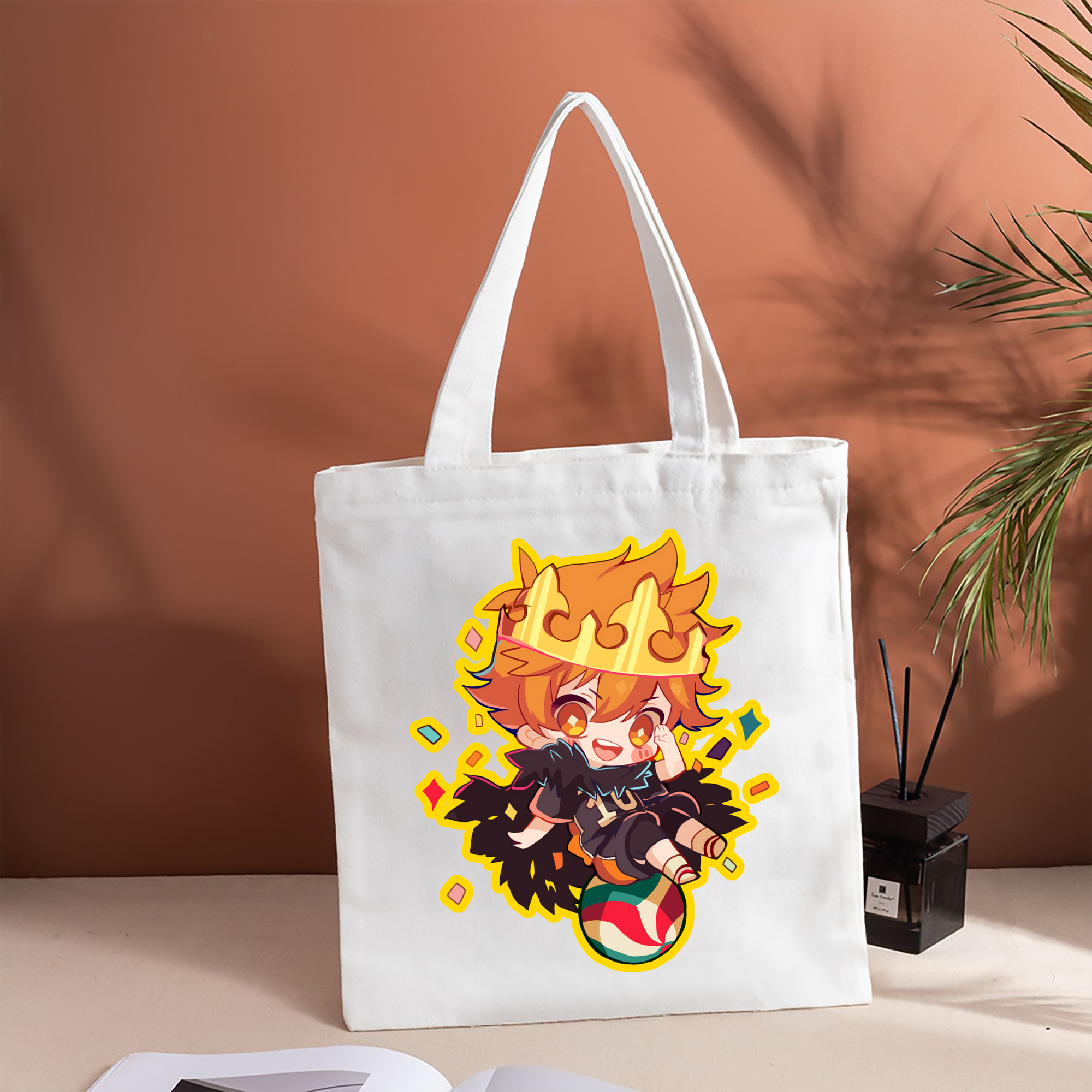 ハイキュー!! Haikyu!! 縦型キャンバス生地手提げバッグ　トートバッグ