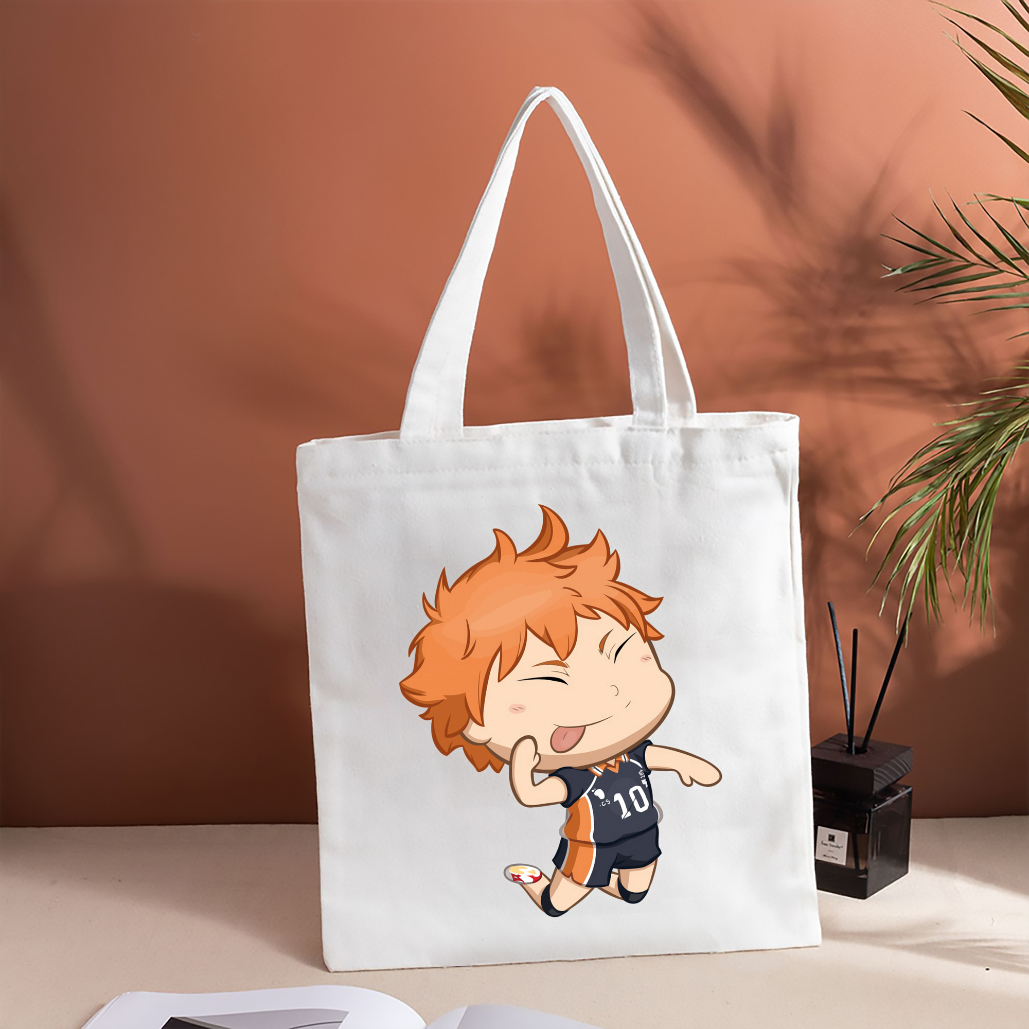 ハイキュー!! Haikyu!! 縦型キャンバス生地手提げバッグ　トートバッグ