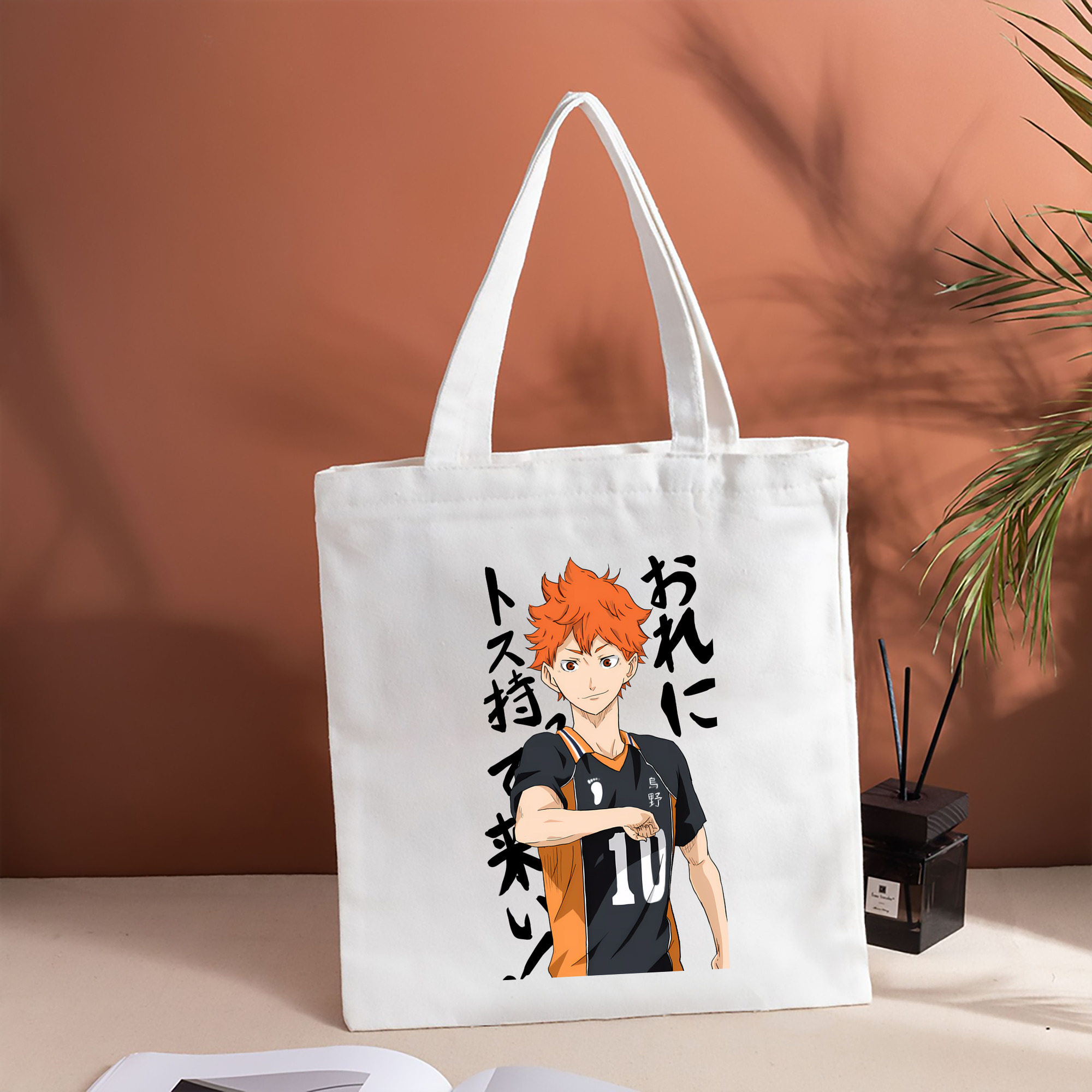 ハイキュー!! Haikyu!! 縦型キャンバス生地手提げバッグ　トートバッグ