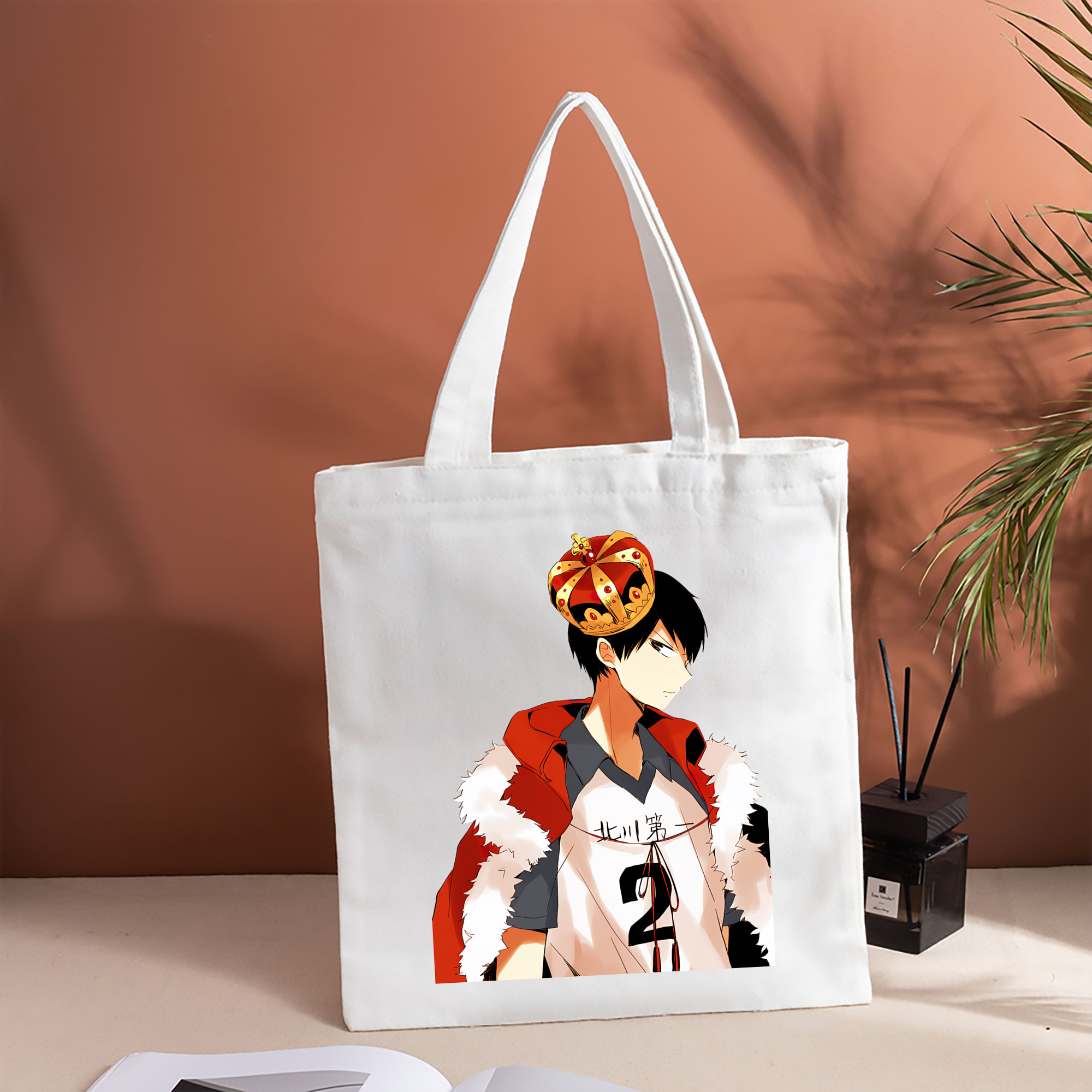 ハイキュー!! Haikyu!! 縦型キャンバス生地手提げバッグ　トートバッグ