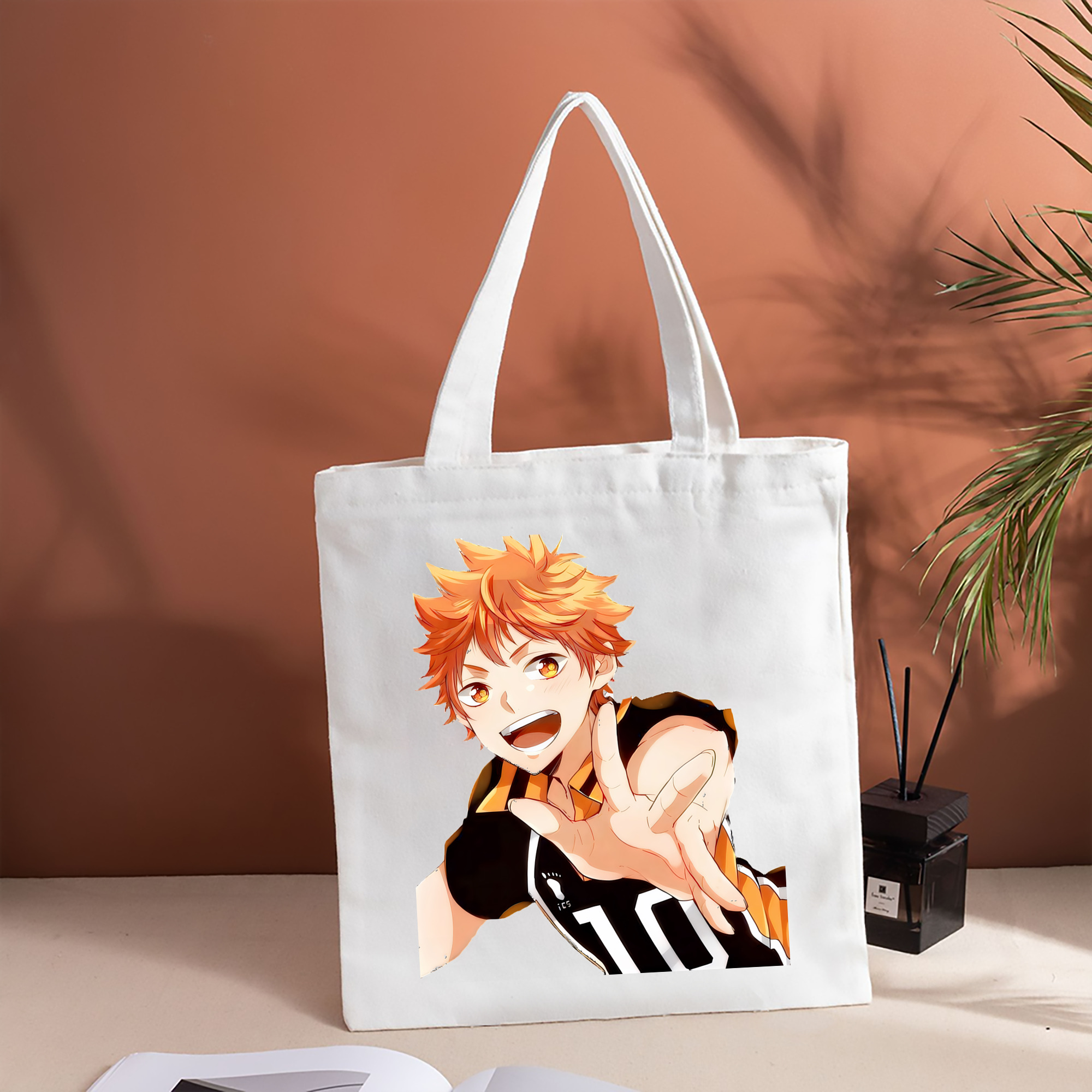 ハイキュー!! Haikyu!! 縦型キャンバス生地手提げバッグ　トートバッグ