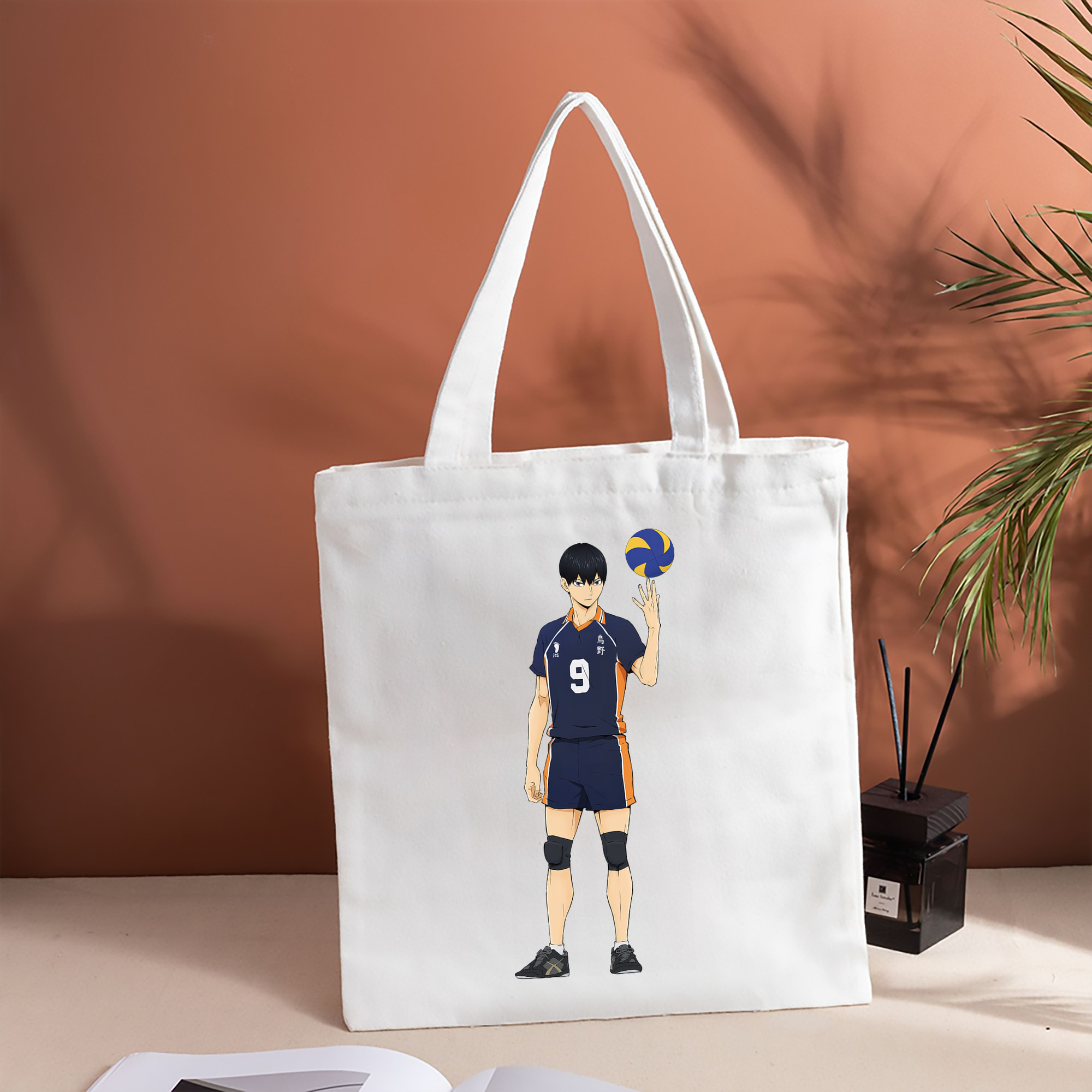 ハイキュー!! Haikyu!! 縦型キャンバス生地手提げバッグ　トートバッグ