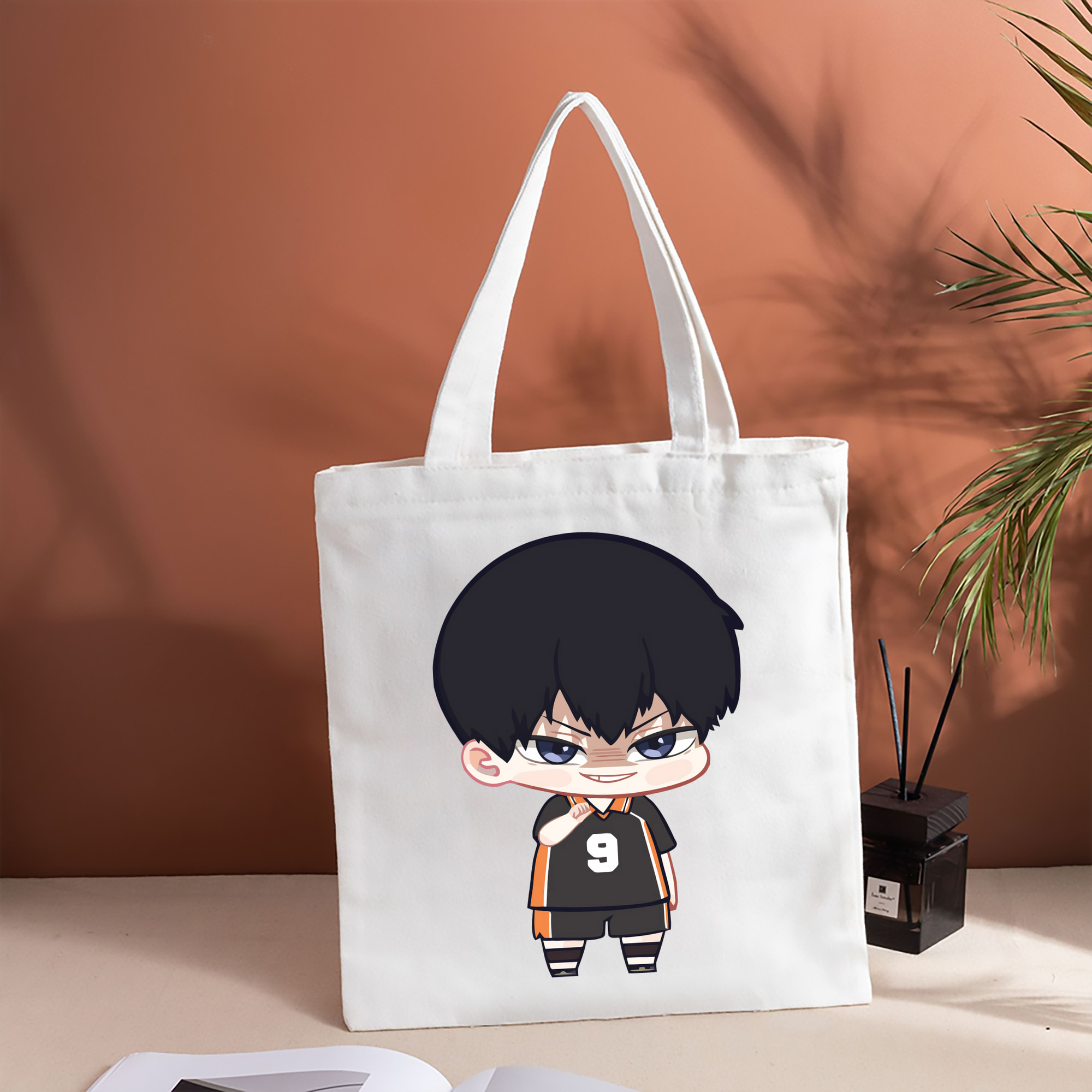 ハイキュー!! Haikyu!! 縦型キャンバス生地手提げバッグ　トートバッグ