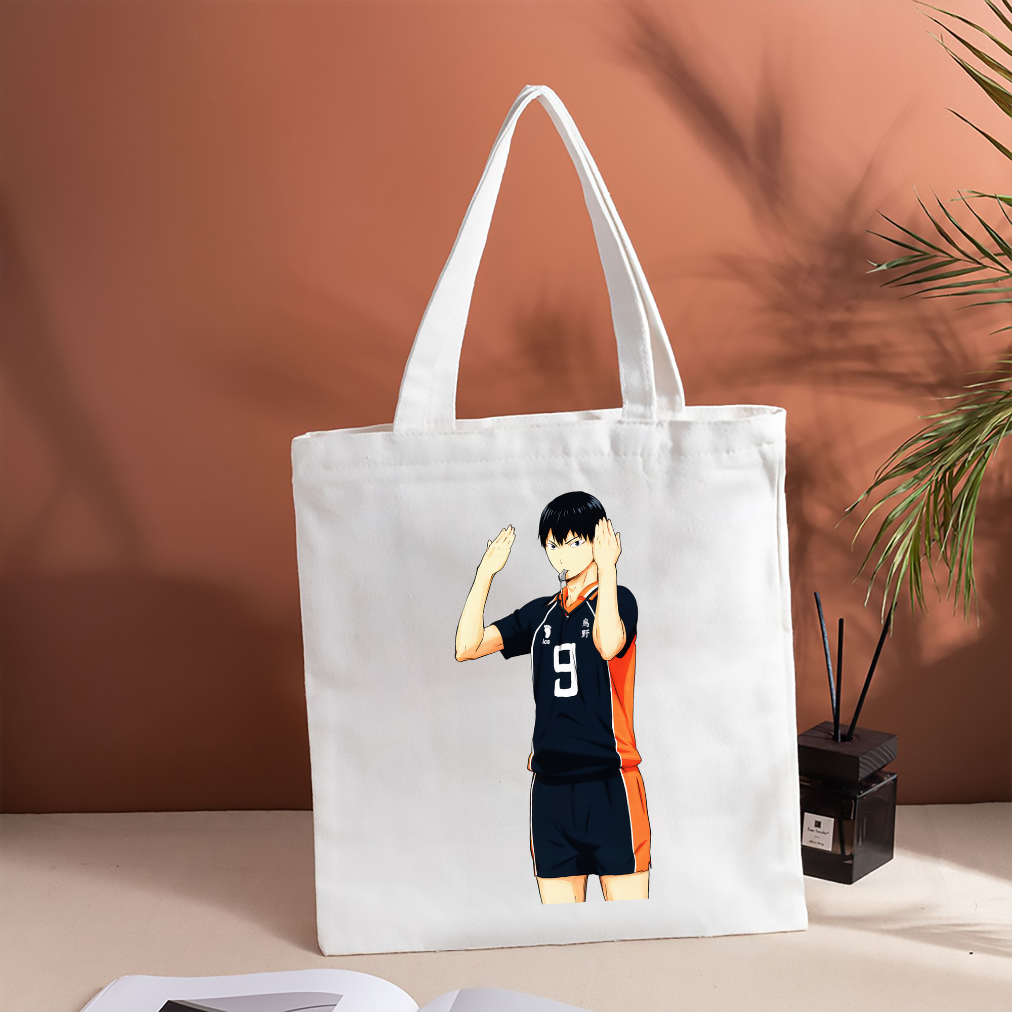 ハイキュー!! Haikyu!! 縦型キャンバス生地手提げバッグ　トートバッグ