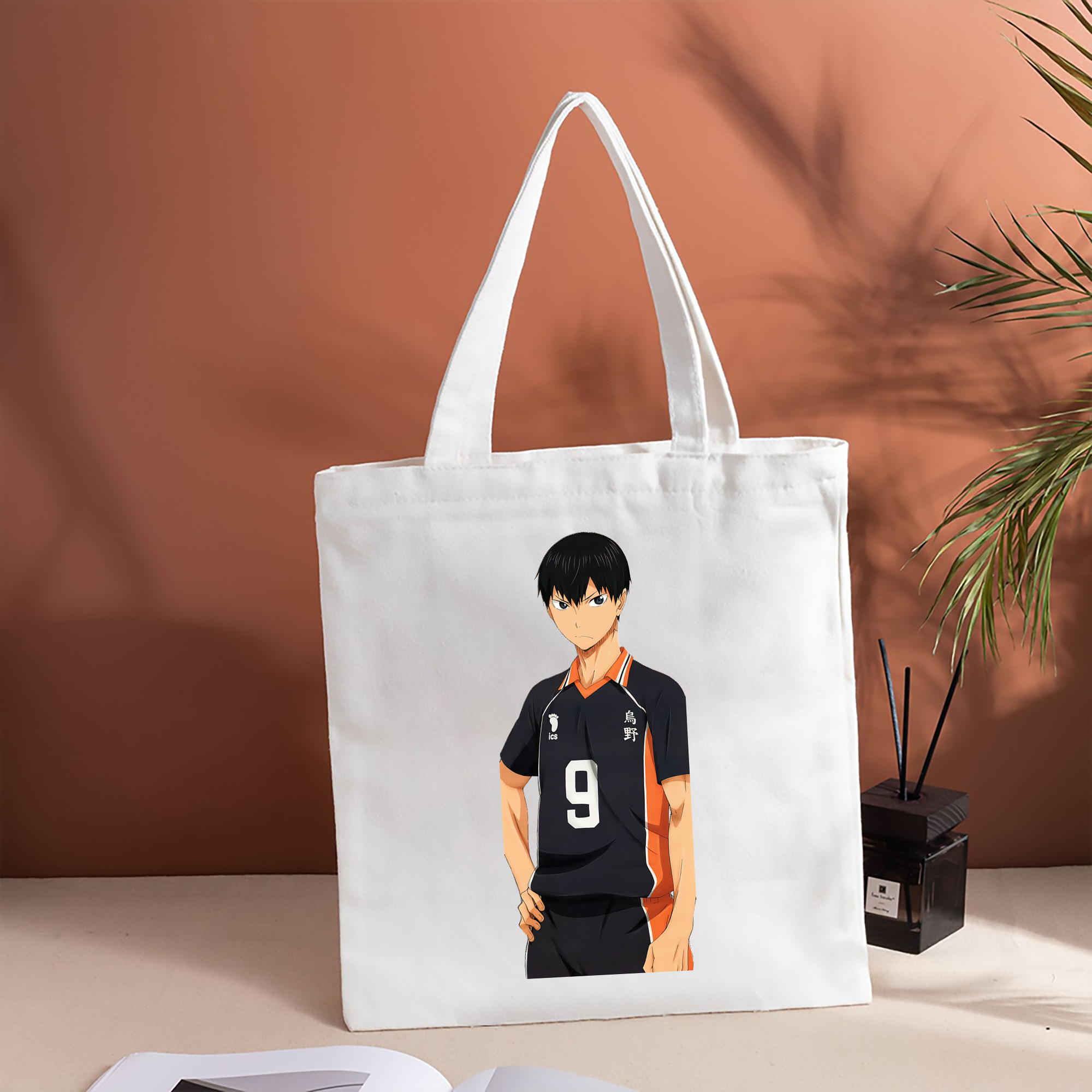 ハイキュー!! Haikyu!! 縦型キャンバス生地手提げバッグ　トートバッグ
