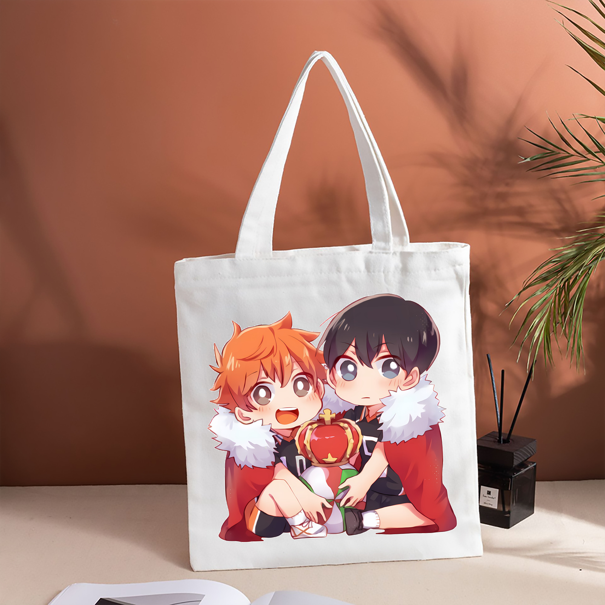 ハイキュー!! Haikyu!! 縦型キャンバス生地手提げバッグ　トートバッグ