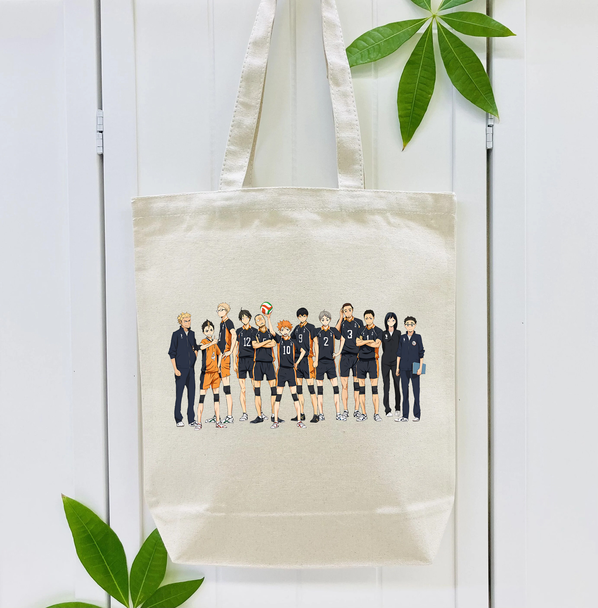ハイキュー!! Haikyu!! 縦型キャンバス生地手提げバッグ　トートバッグ