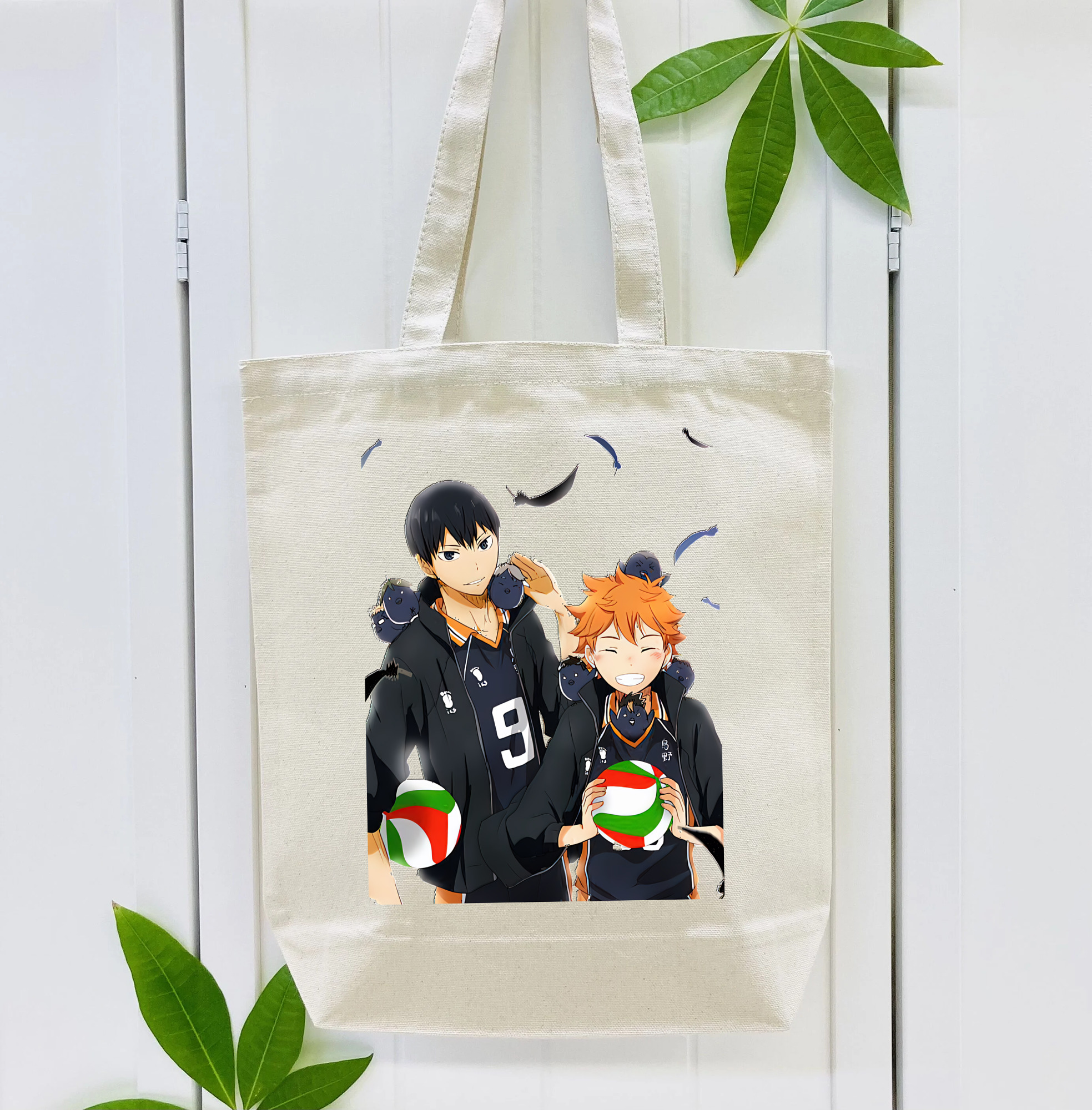 ハイキュー!! Haikyu!! 縦型キャンバス生地手提げバッグ　トートバッグ