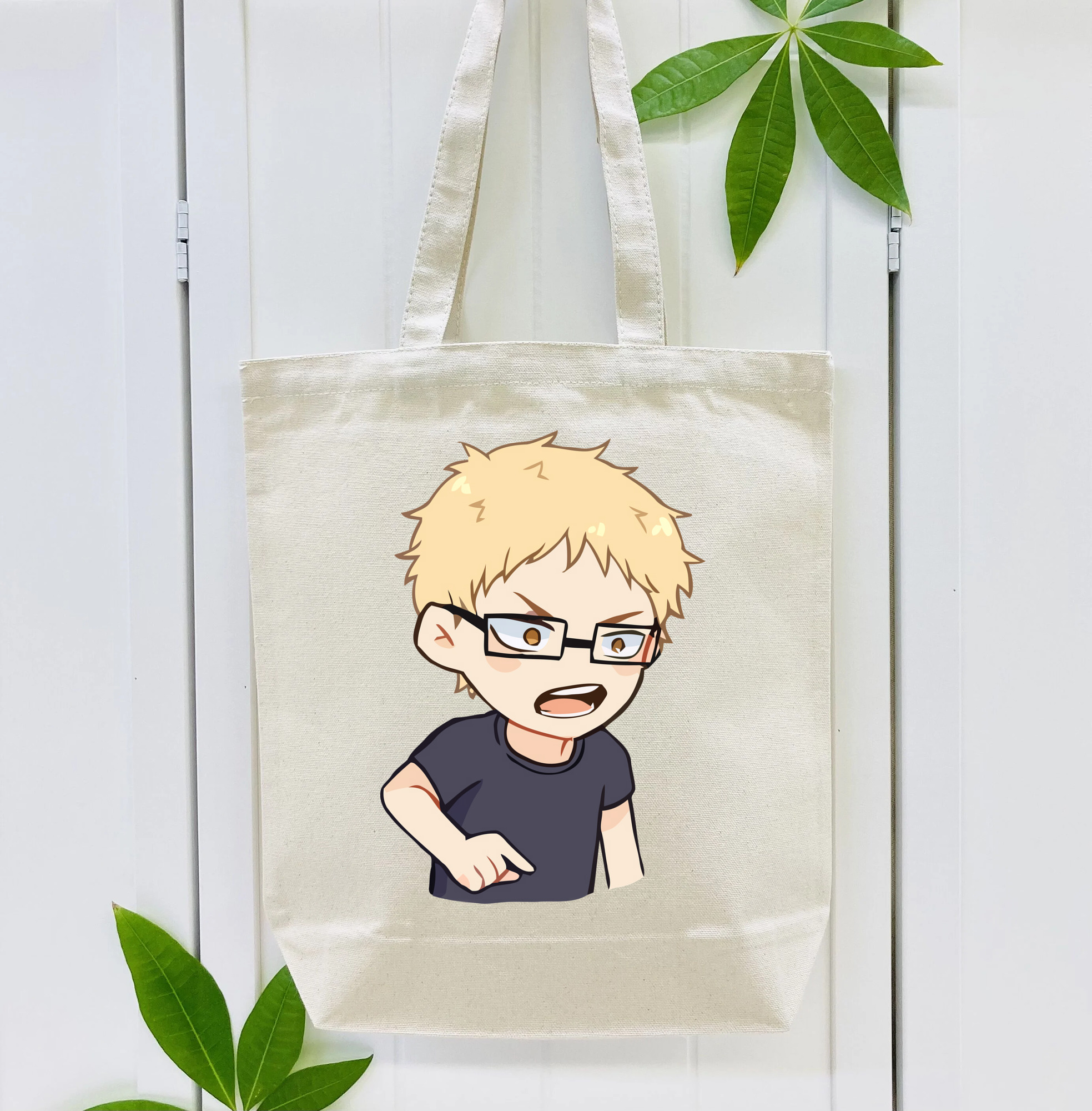 ハイキュー!! Haikyu!! 縦型キャンバス生地手提げバッグ　トートバッグ