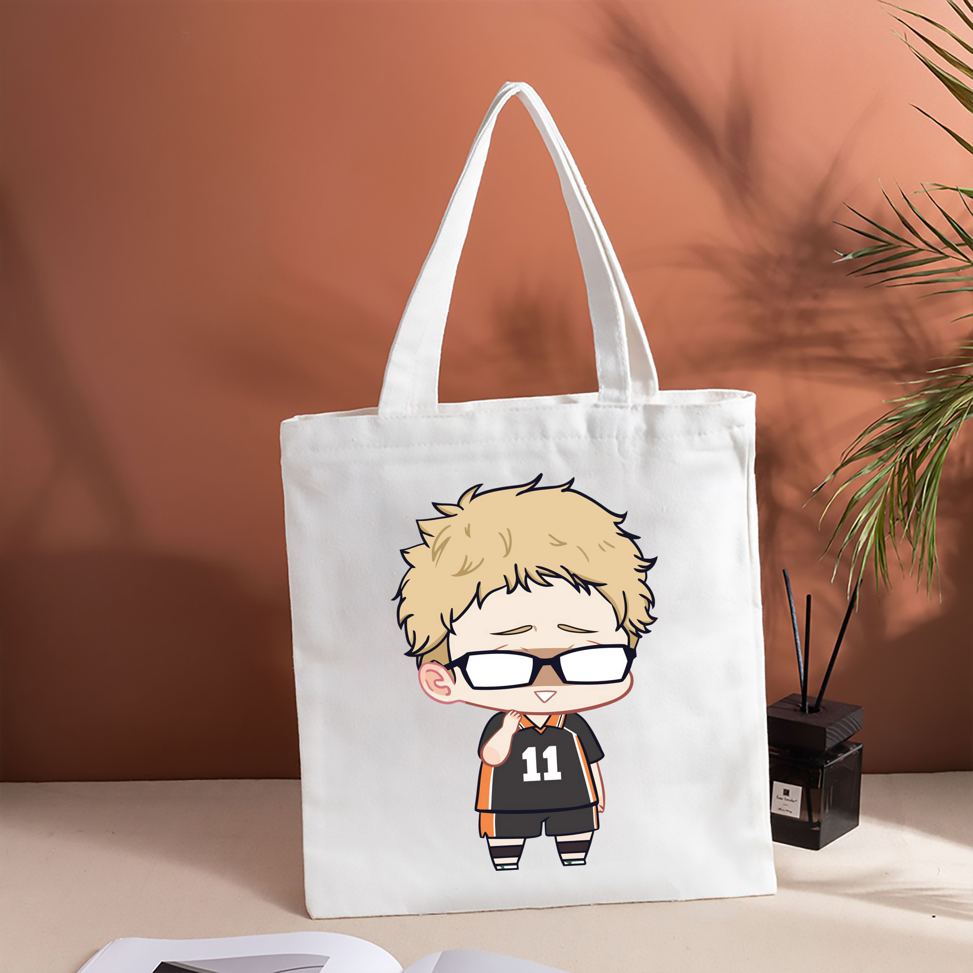 ハイキュー!! Haikyu!! 縦型キャンバス生地手提げバッグ　トートバッグ