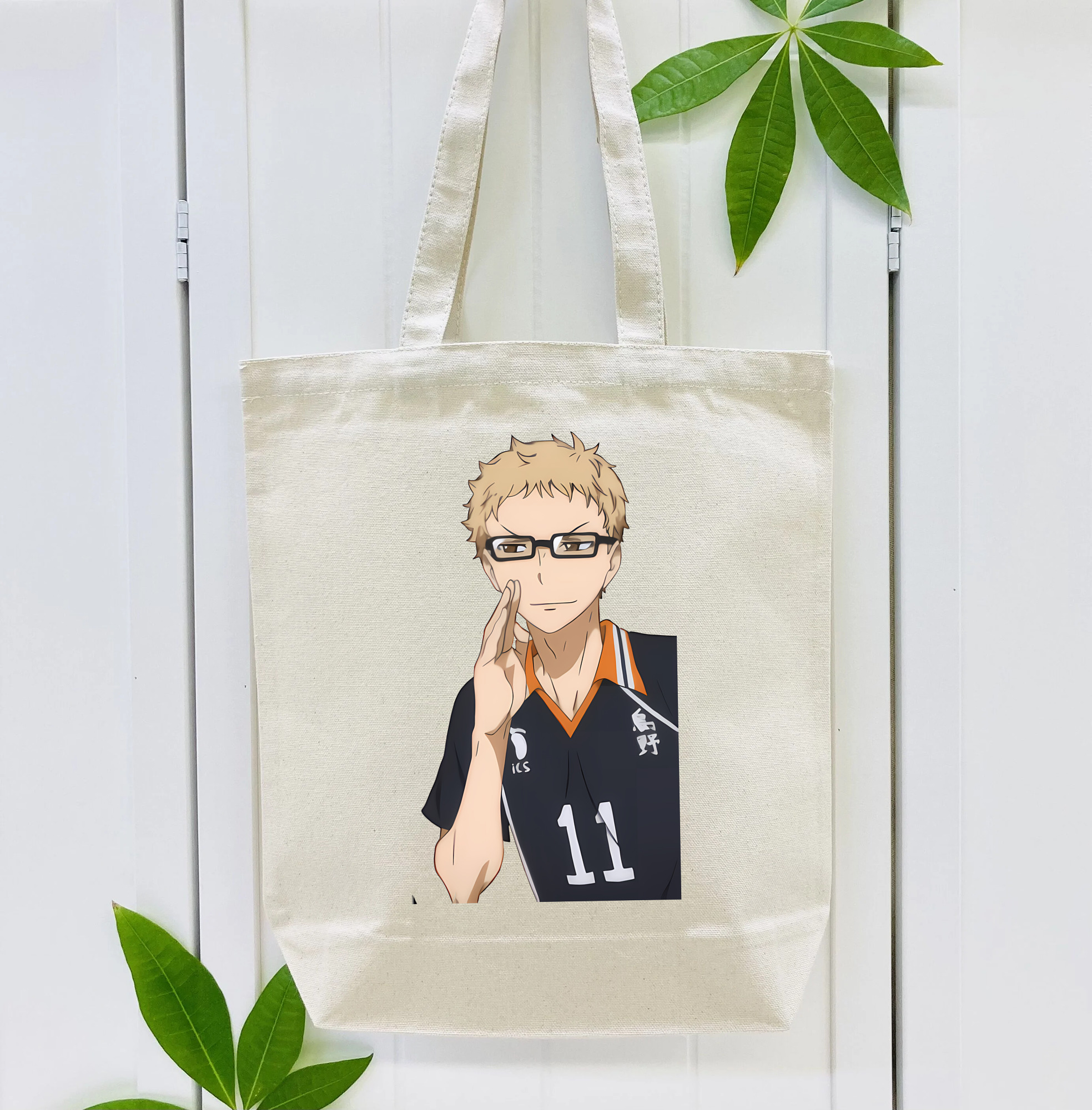 ハイキュー!! Haikyu!! 縦型キャンバス生地手提げバッグ　トートバッグ