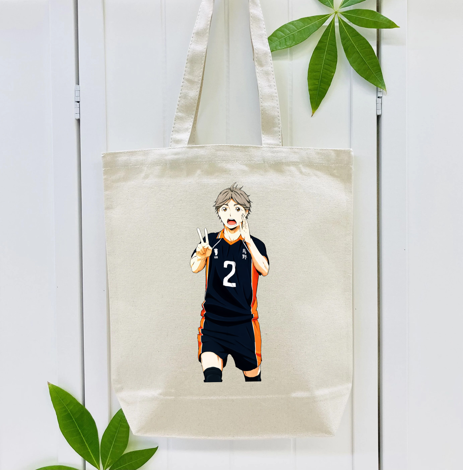 ハイキュー!! Haikyu!! 縦型キャンバス生地手提げバッグ　トートバッグ