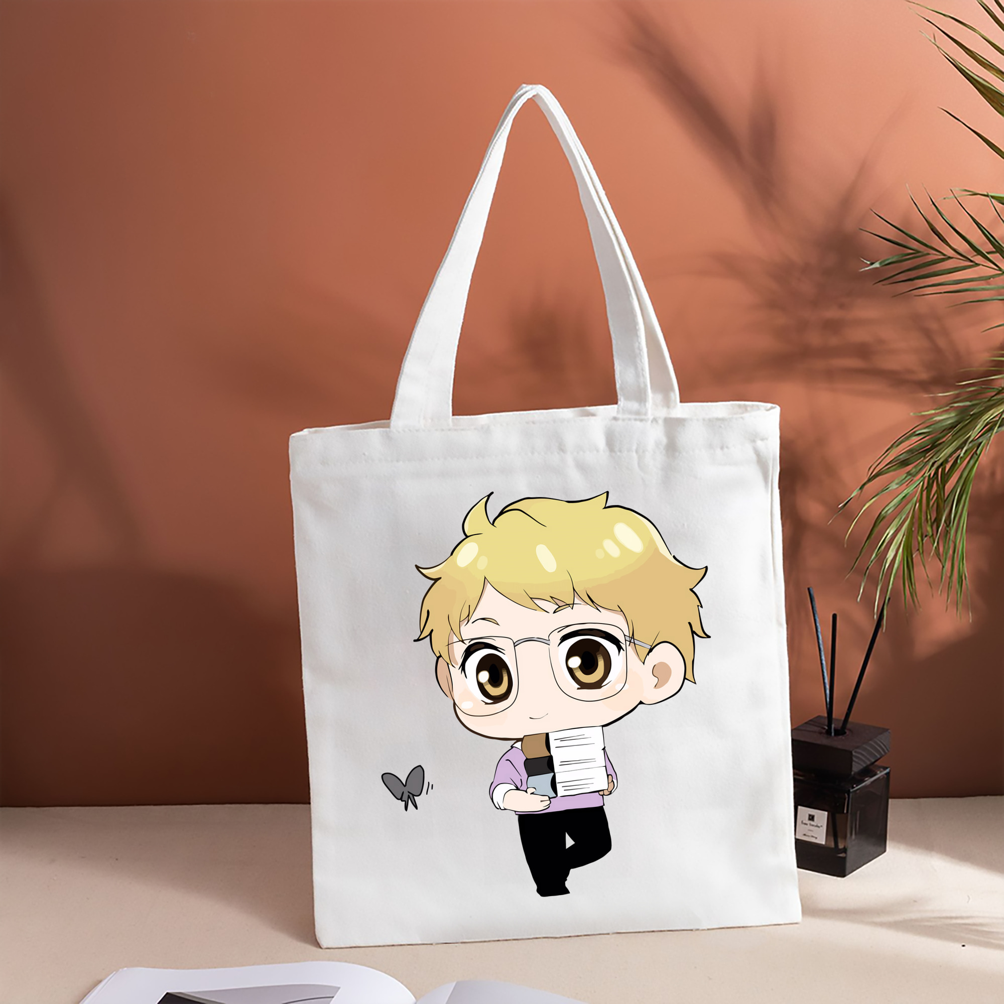 ハイキュー!! Haikyu!! 縦型キャンバス生地手提げバッグ　トートバッグ