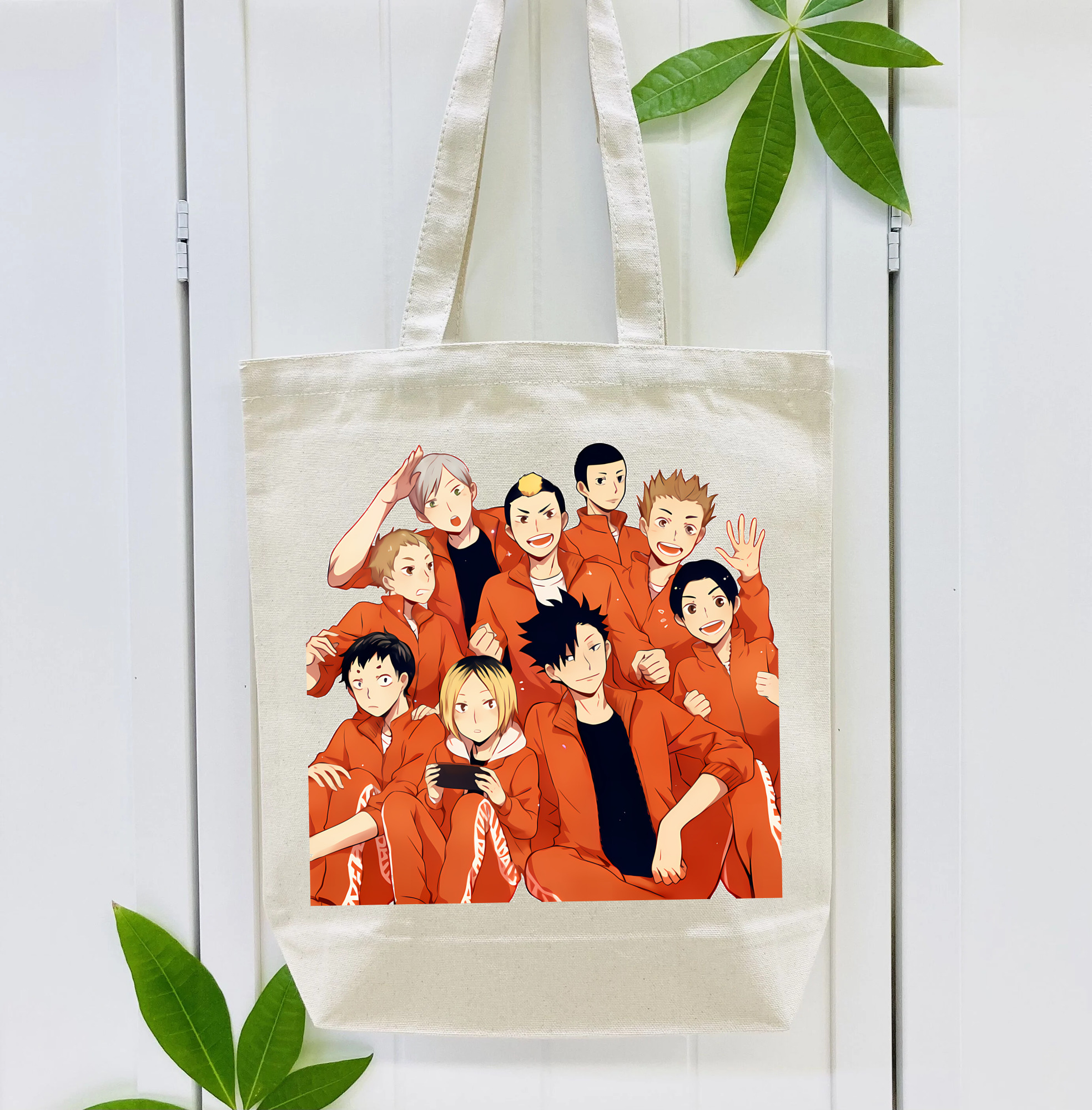 ハイキュー!! Haikyu!! 縦型キャンバス生地手提げバッグ　トートバッグ