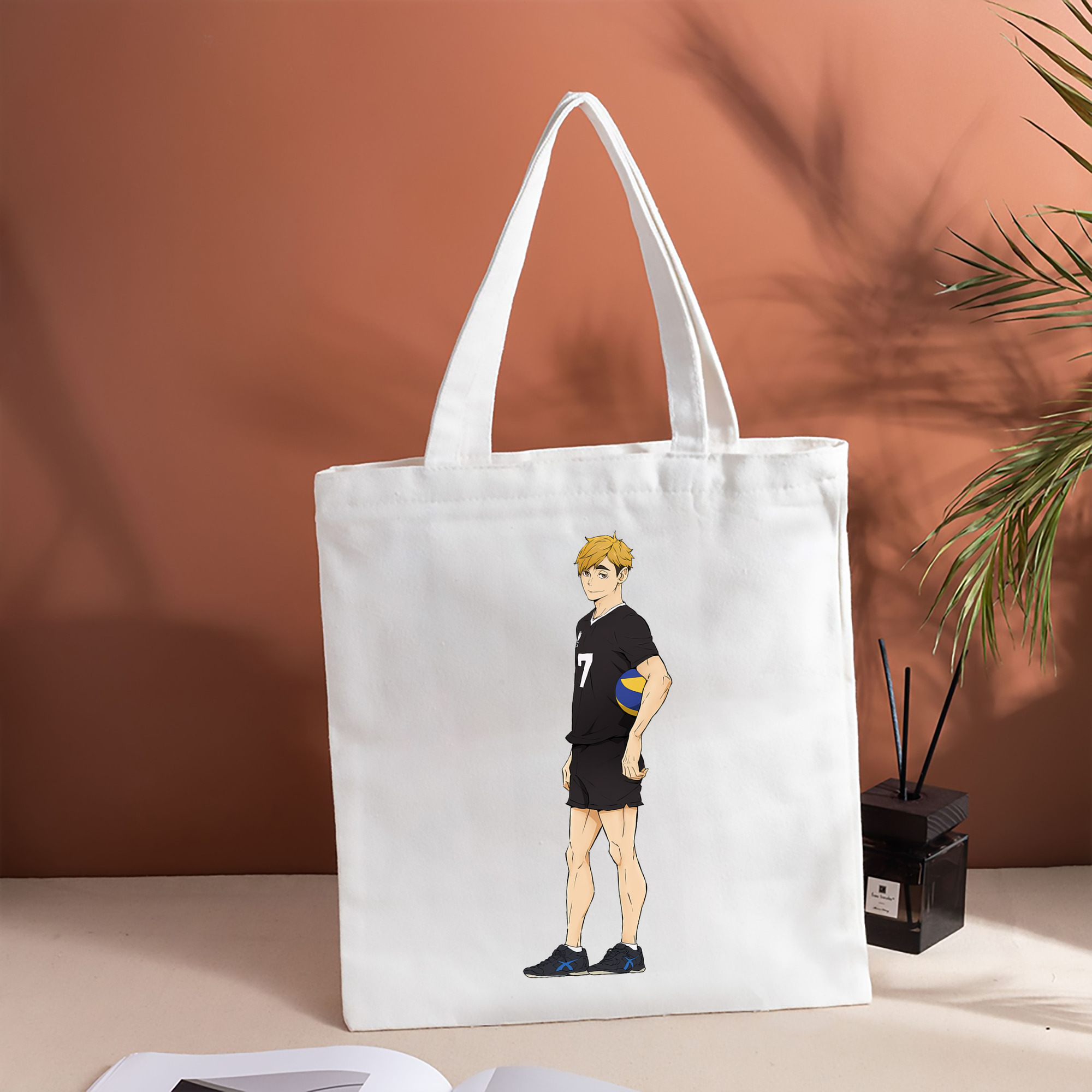 ハイキュー!! Haikyu!! 縦型キャンバス生地手提げバッグ　トートバッグ