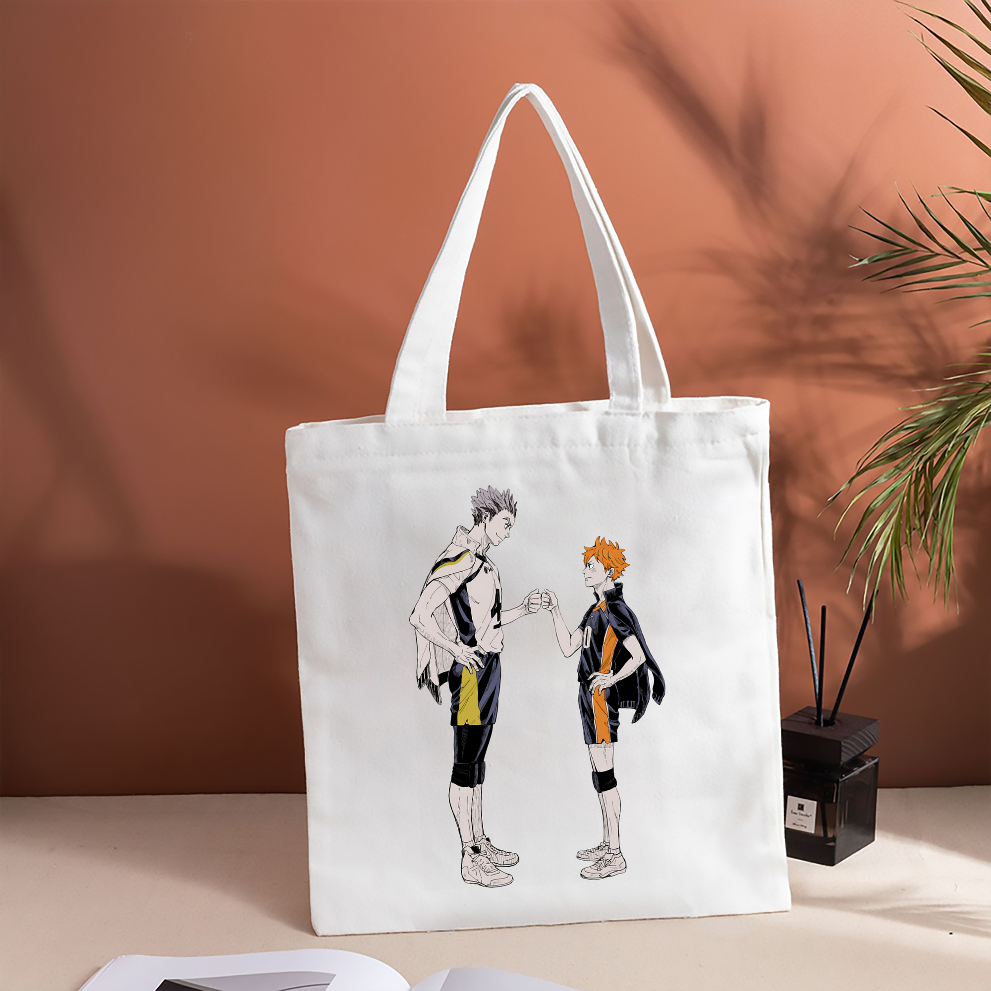 ハイキュー!! Haikyu!! 縦型キャンバス生地手提げバッグ　トートバッグ