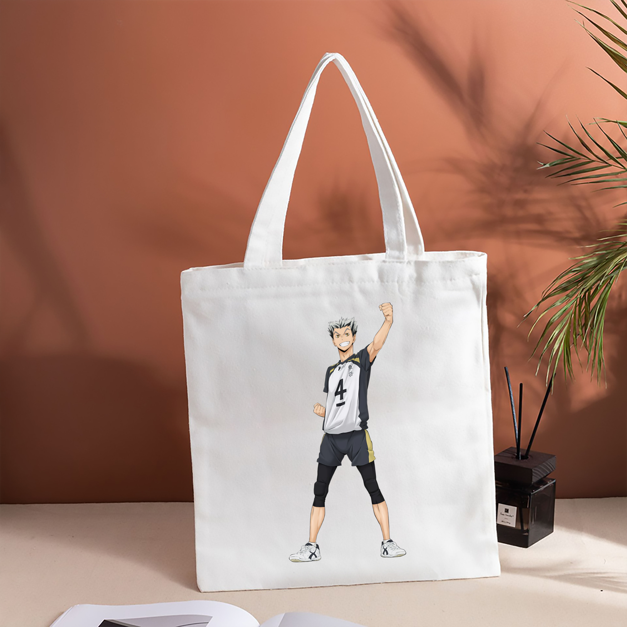 ハイキュー!! Haikyu!! 縦型キャンバス生地手提げバッグ　トートバッグ