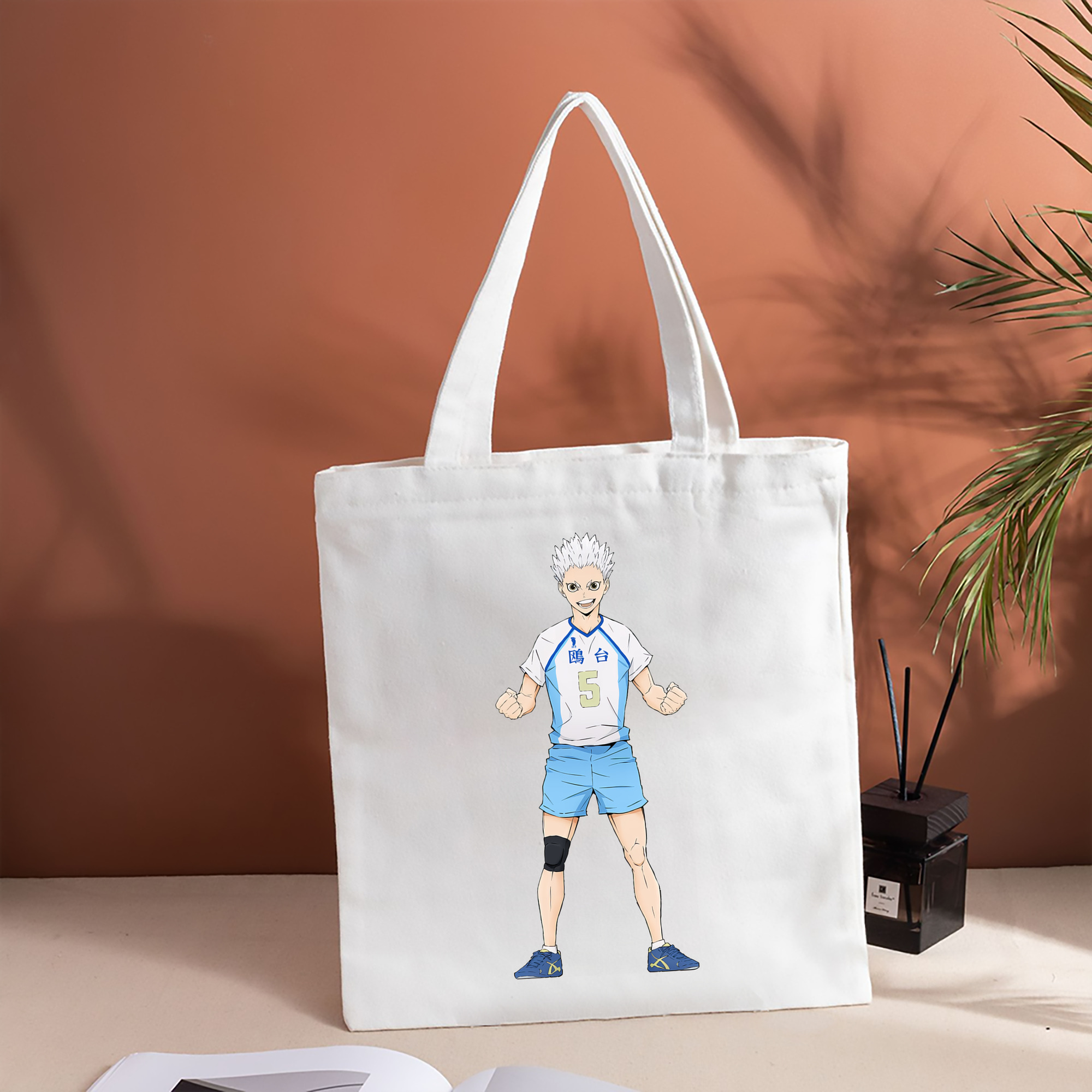 ハイキュー!! Haikyu!! 縦型キャンバス生地手提げバッグ　トートバッグ