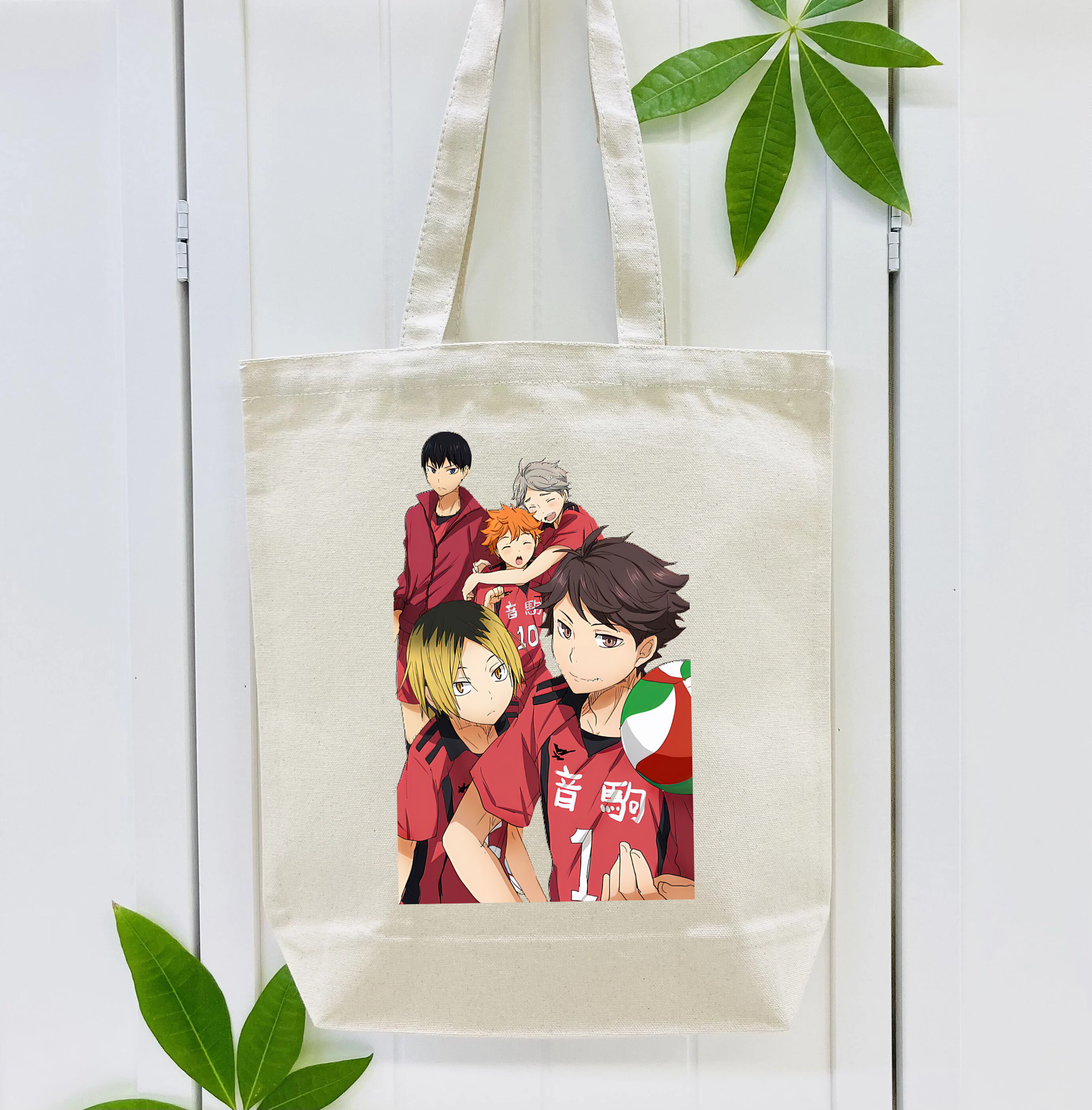 ハイキュー!! Haikyu!! 縦型キャンバス生地手提げバッグ　トートバッグ