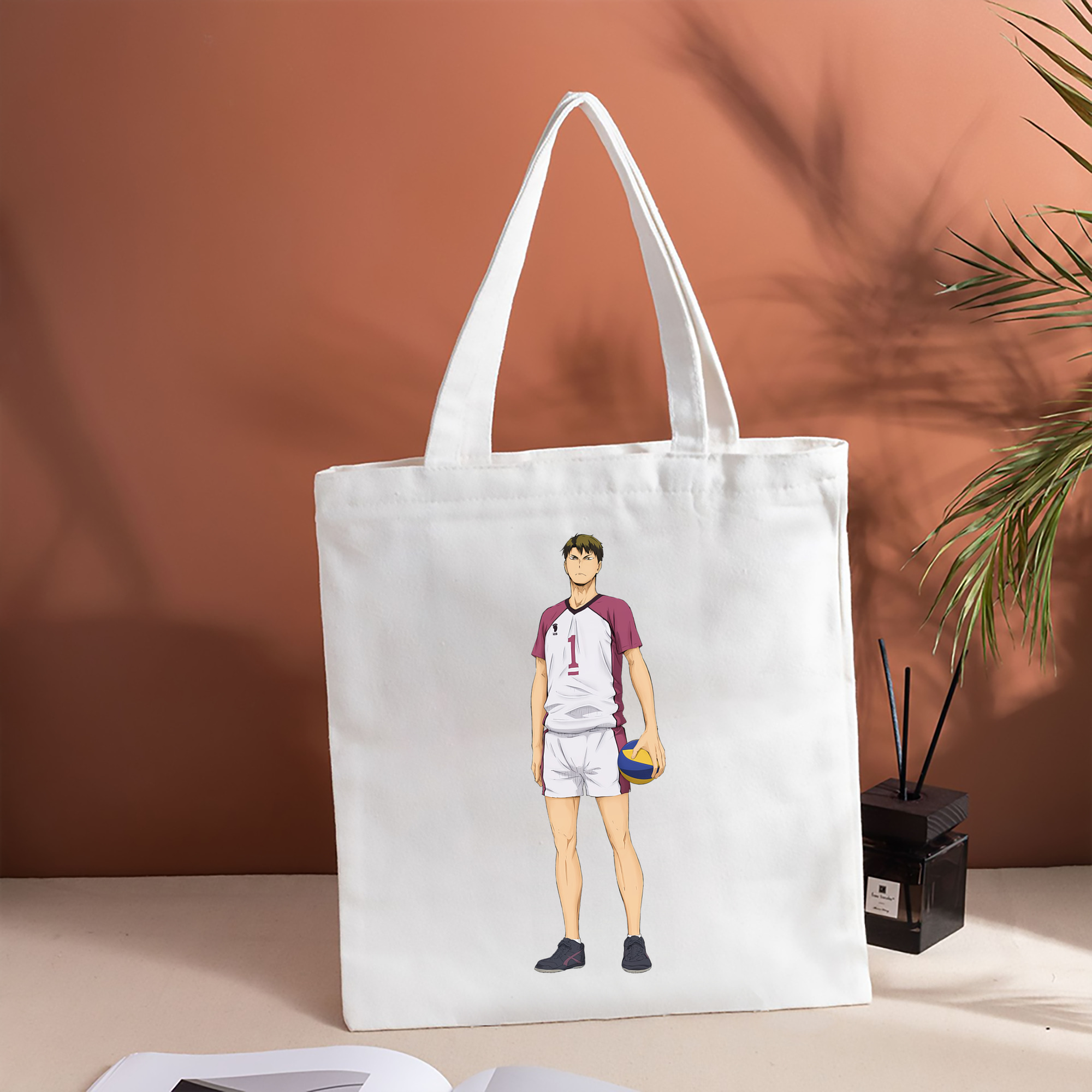 ハイキュー!! Haikyu!! 縦型キャンバス生地手提げバッグ　トートバッグ