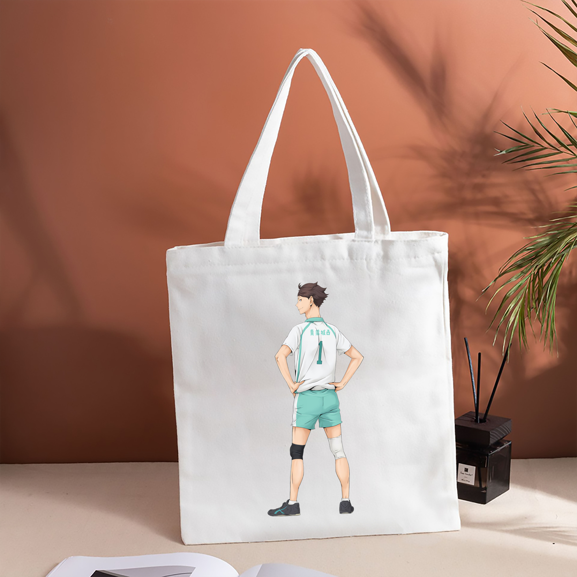 ハイキュー!! Haikyu!! 縦型キャンバス生地手提げバッグ　トートバッグ