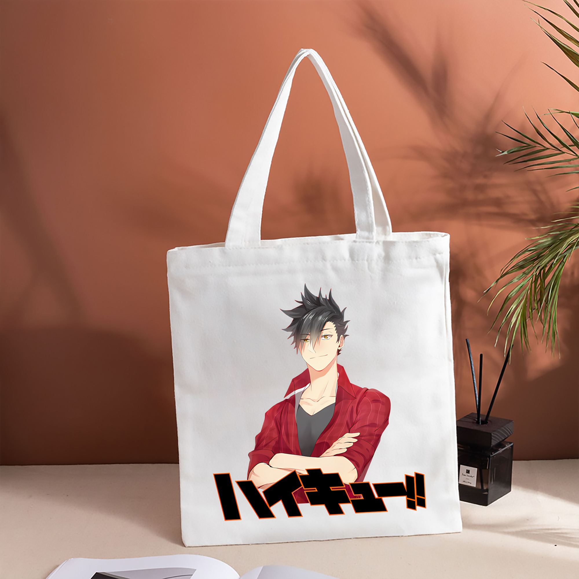 ハイキュー!! Haikyu!! 縦型キャンバス生地手提げバッグ　トートバッグ