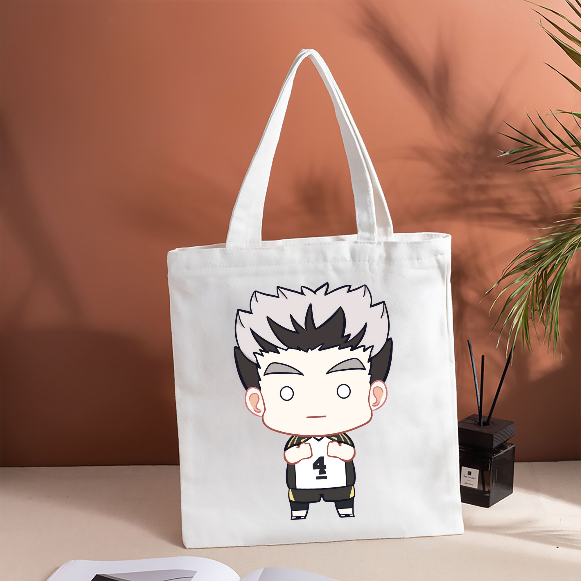 ハイキュー!! Haikyu!! 縦型キャンバス生地手提げバッグ　トートバッグ