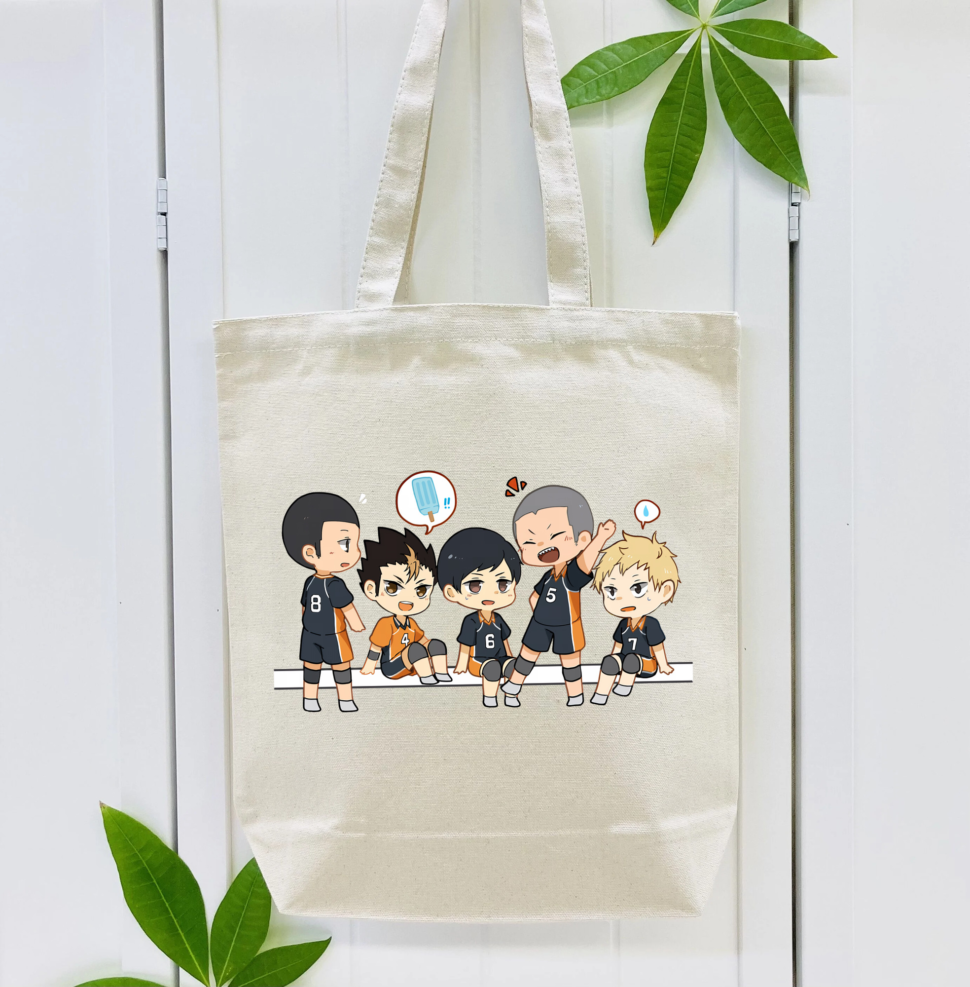 ハイキュー!! Haikyu!! 縦型キャンバス生地手提げバッグ　トートバッグ