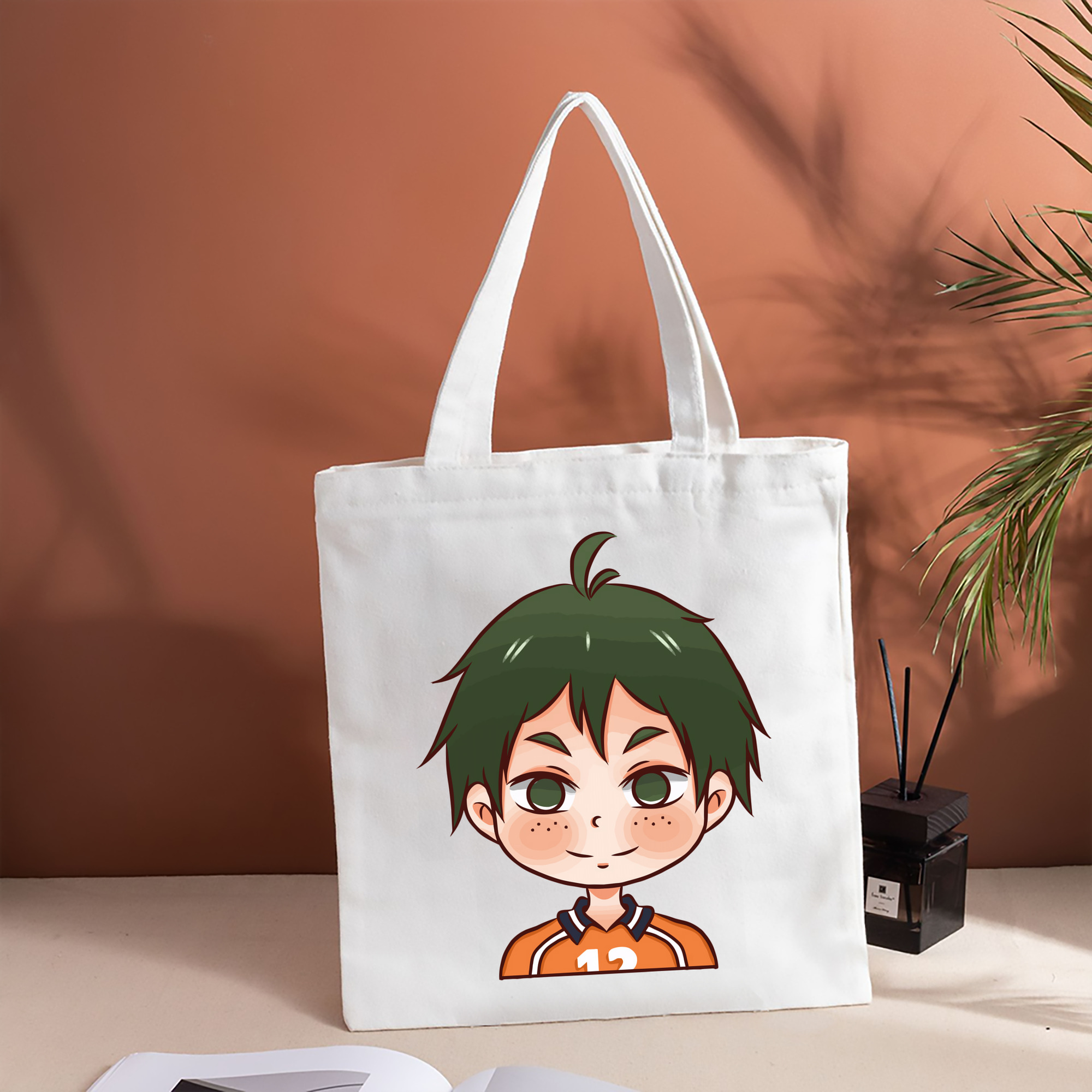 ハイキュー!! Haikyu!! 縦型キャンバス生地手提げバッグ　トートバッグ