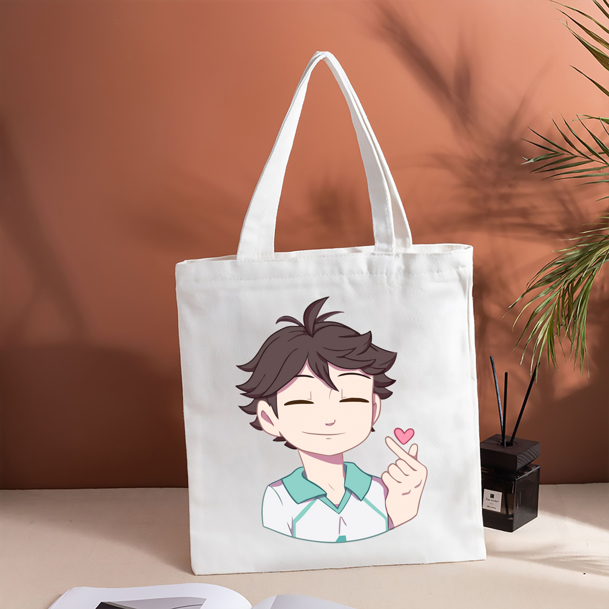 ハイキュー!! Haikyu!! 縦型キャンバス生地手提げバッグ　トートバッグ
