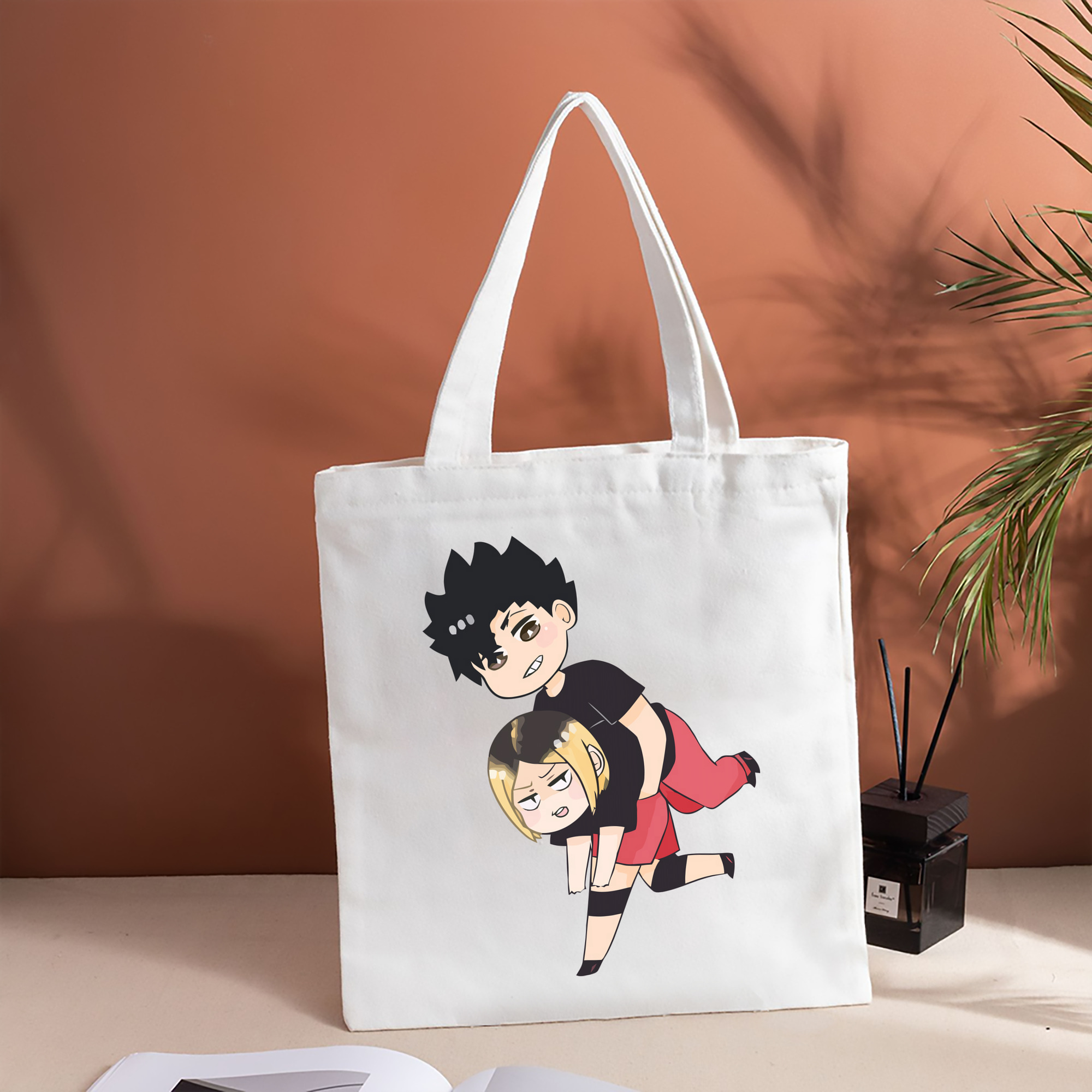 ハイキュー!! Haikyu!! 縦型キャンバス生地手提げバッグ　トートバッグ
