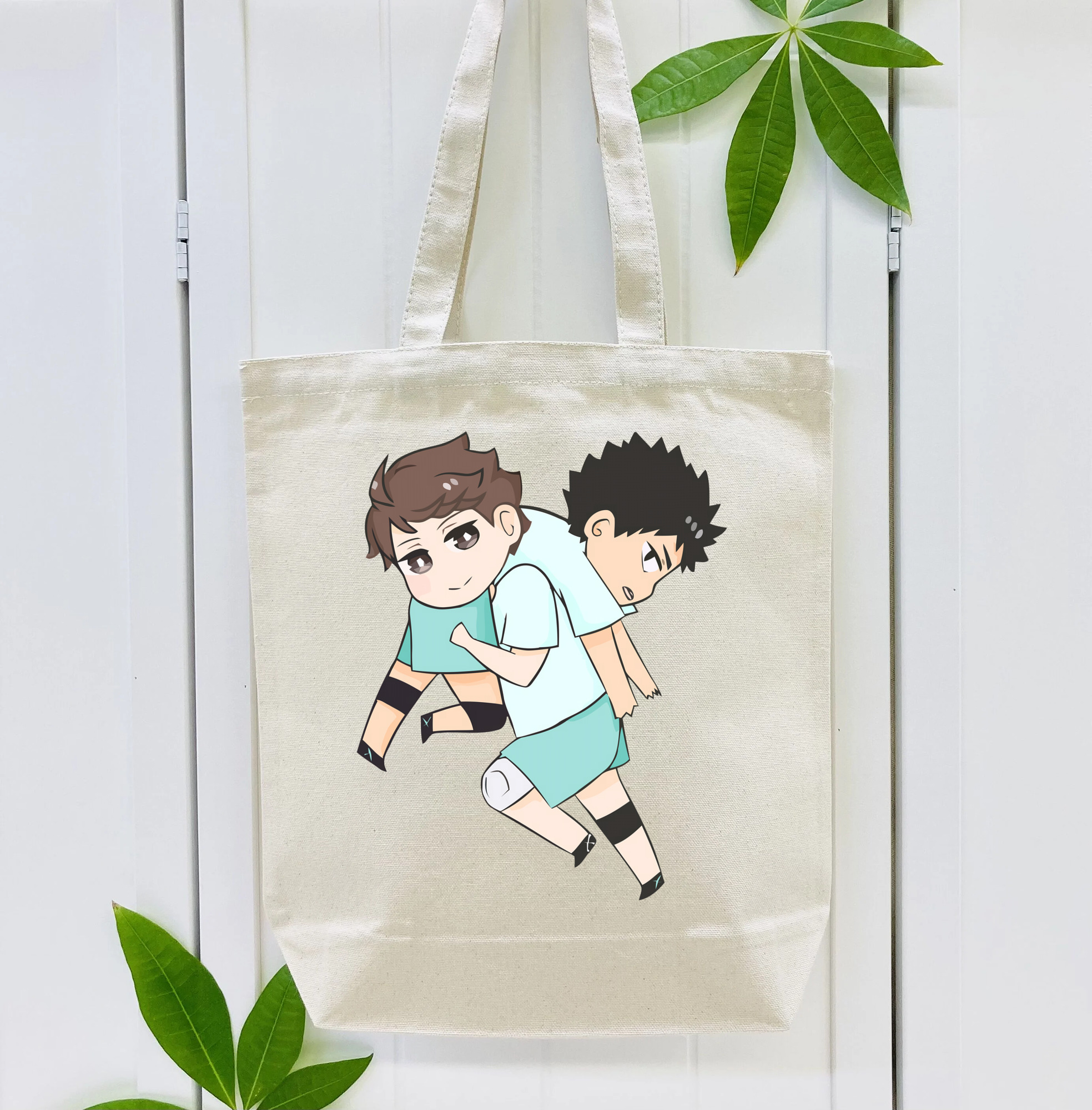 ハイキュー!! Haikyu!! 縦型キャンバス生地手提げバッグ　トートバッグ