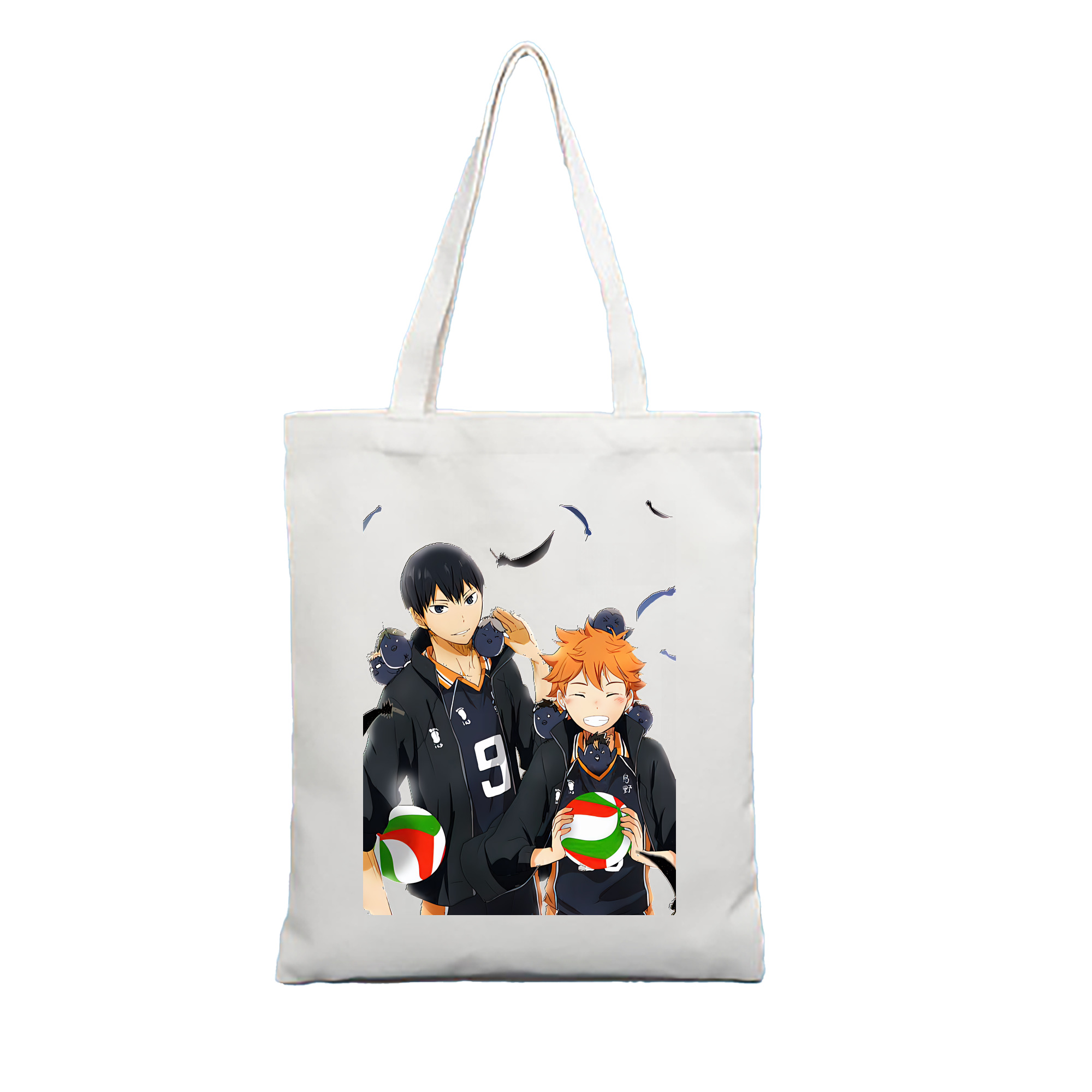 （画像用） ハイキュー!! Haikyu!! 縦型キャンバス生地手提げバッグ　トートバッグ