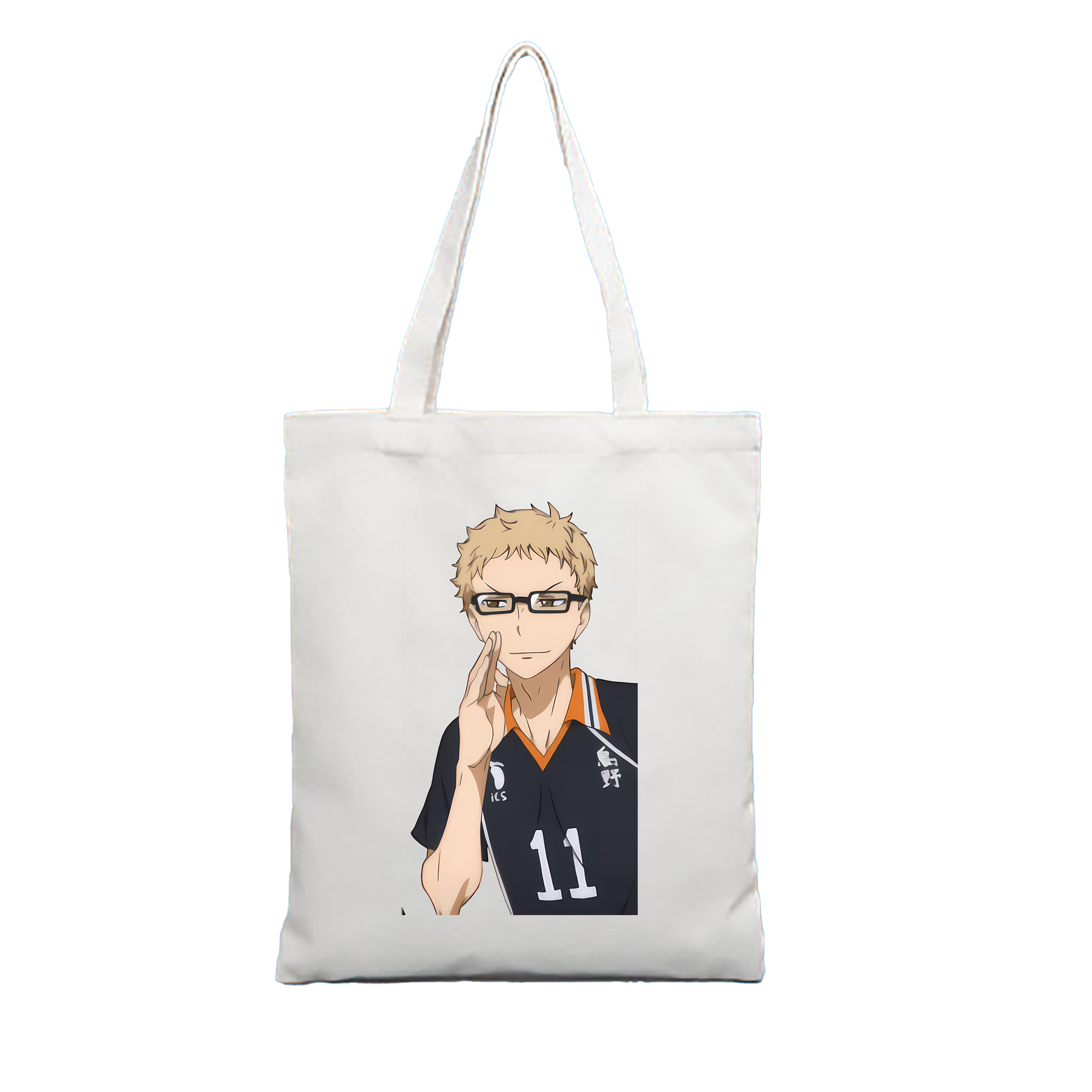（画像用） ハイキュー!! Haikyu!! 縦型キャンバス生地手提げバッグ　トートバッグ