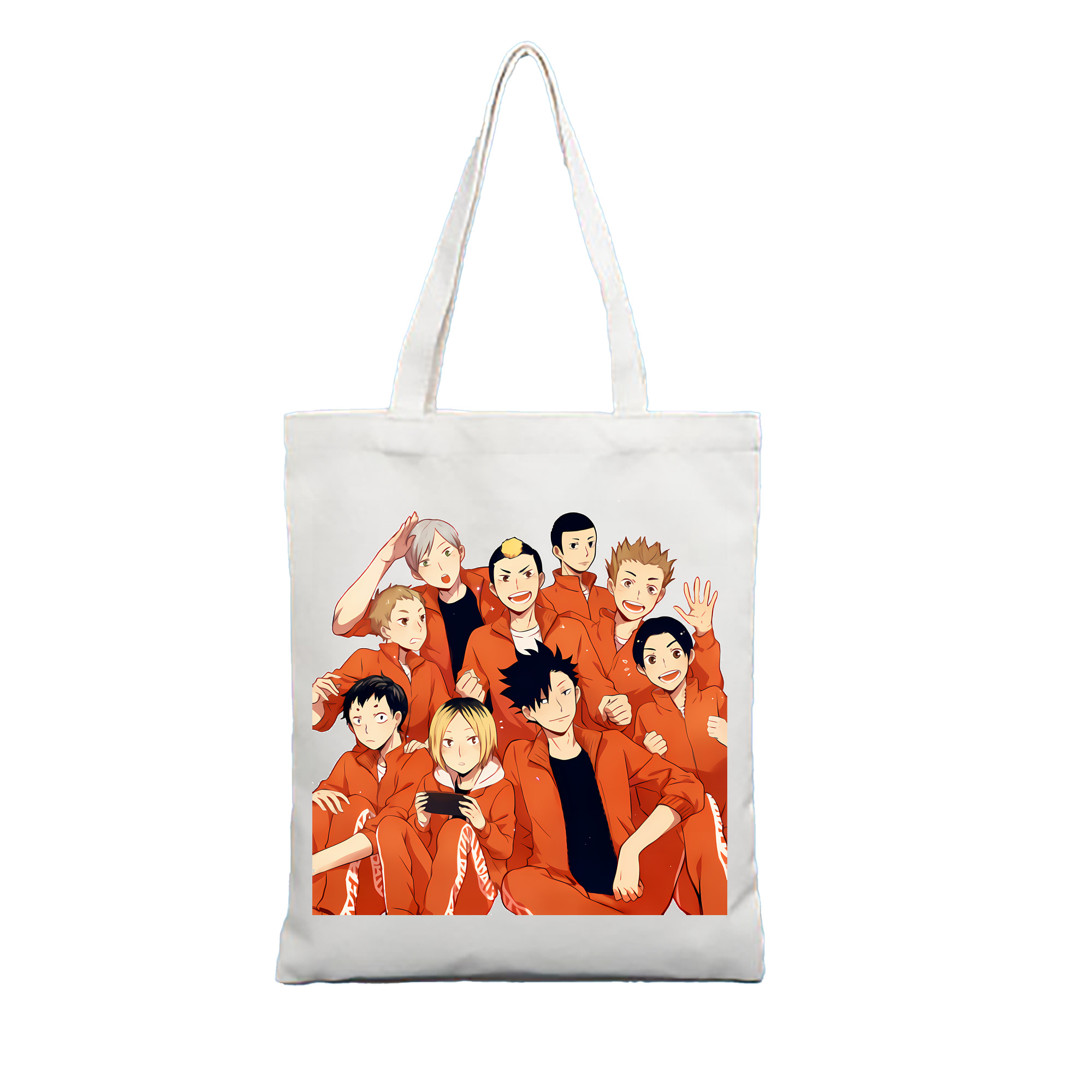 （画像用） ハイキュー!! Haikyu!! 縦型キャンバス生地手提げバッグ　トートバッグ