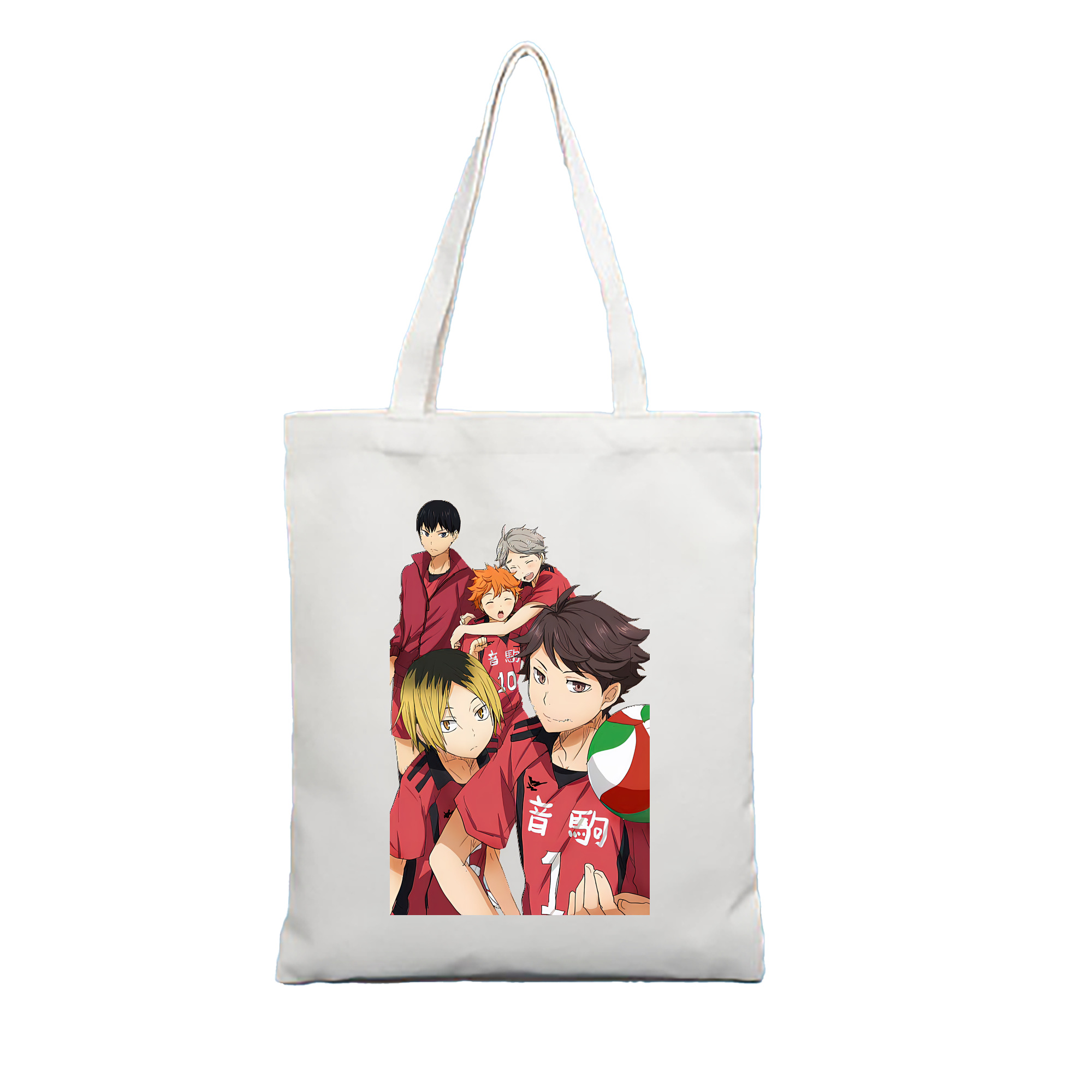 （画像用） ハイキュー!! Haikyu!! 縦型キャンバス生地手提げバッグ　トートバッグ