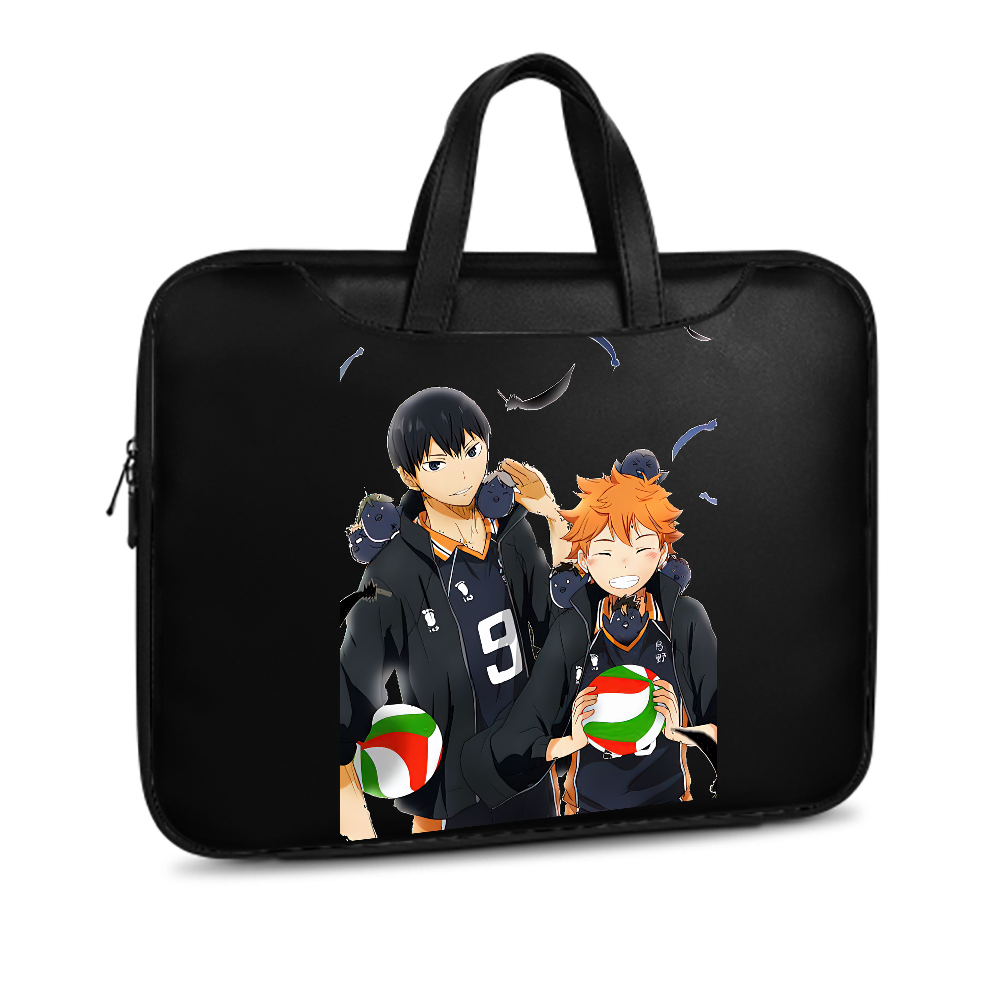 （画像用） ハイキュー!! Haikyu!! レザーラップトップバッグ　ノートパソコンケース