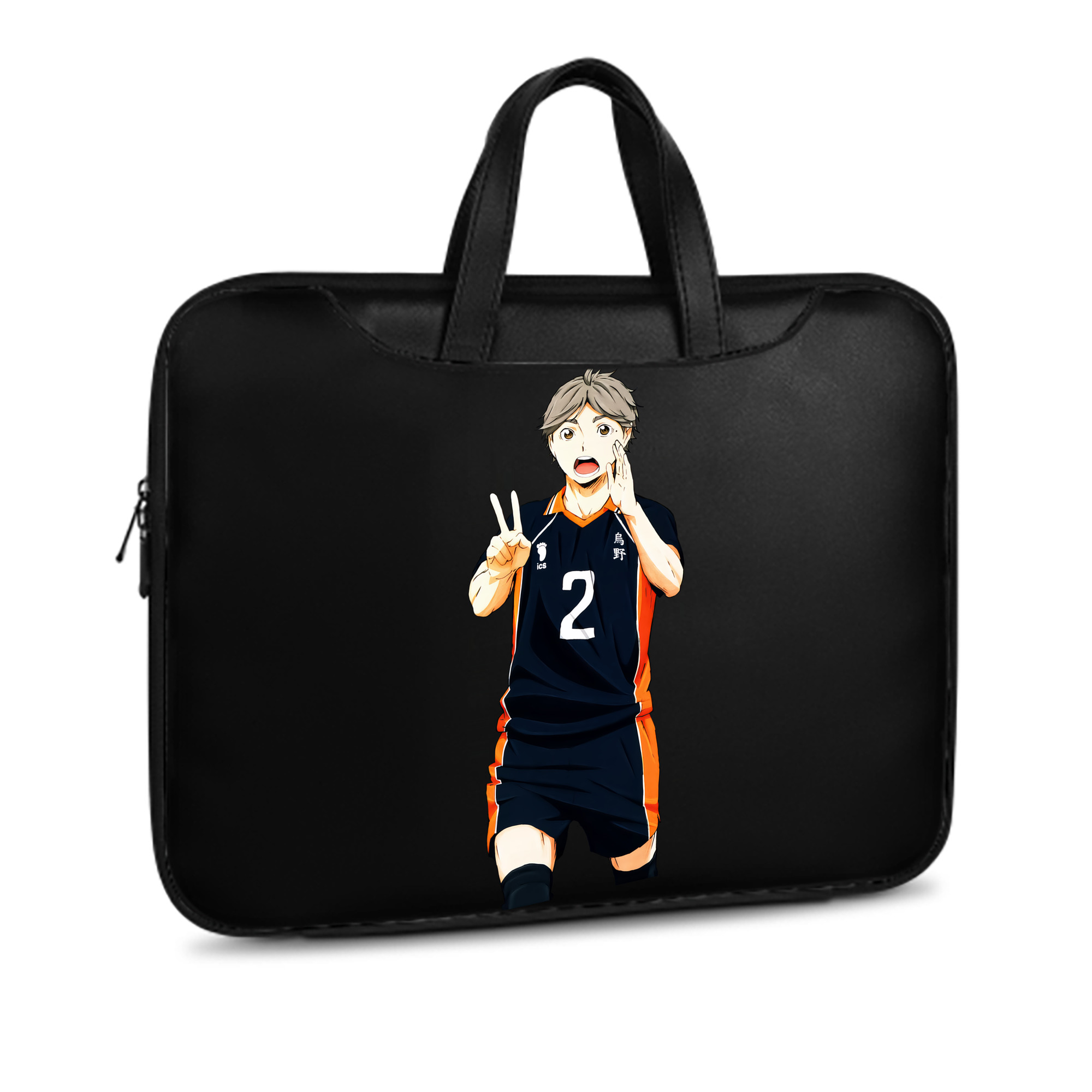 （画像用） ハイキュー!! Haikyu!! レザーラップトップバッグ　ノートパソコンケース