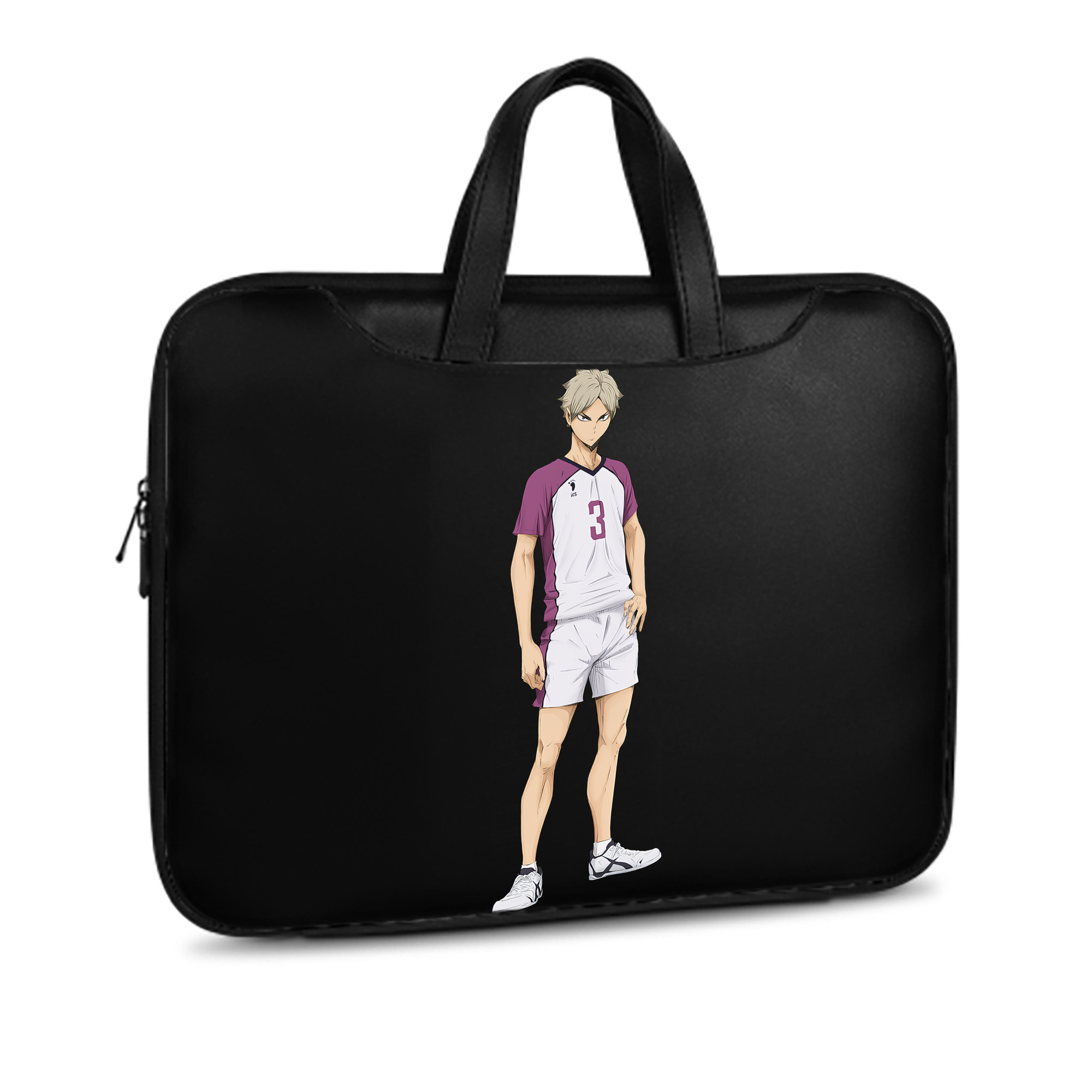 （画像用） ハイキュー!! Haikyu!! レザーラップトップバッグ　ノートパソコンケース