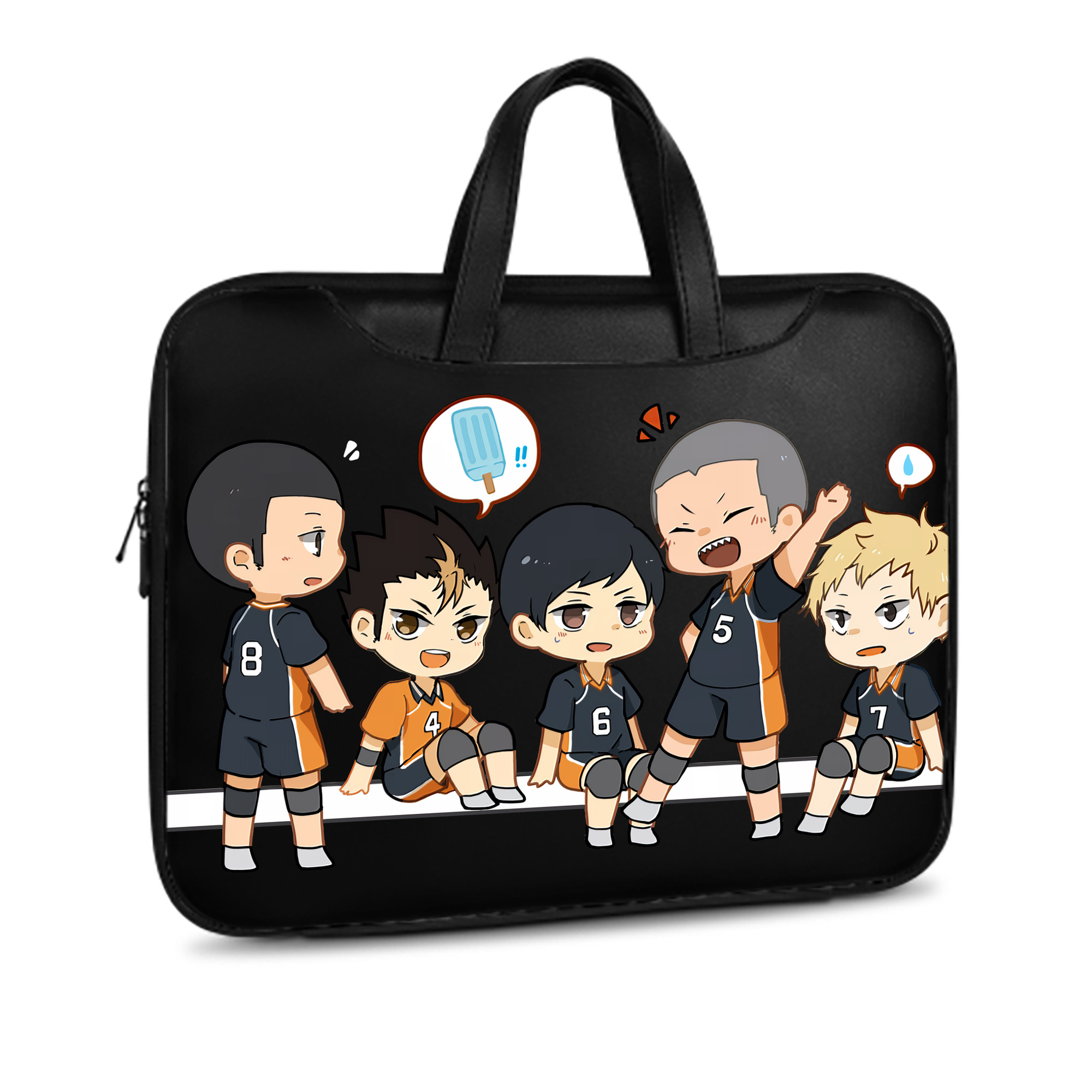 （画像用） ハイキュー!! Haikyu!! レザーラップトップバッグ　ノートパソコンケース