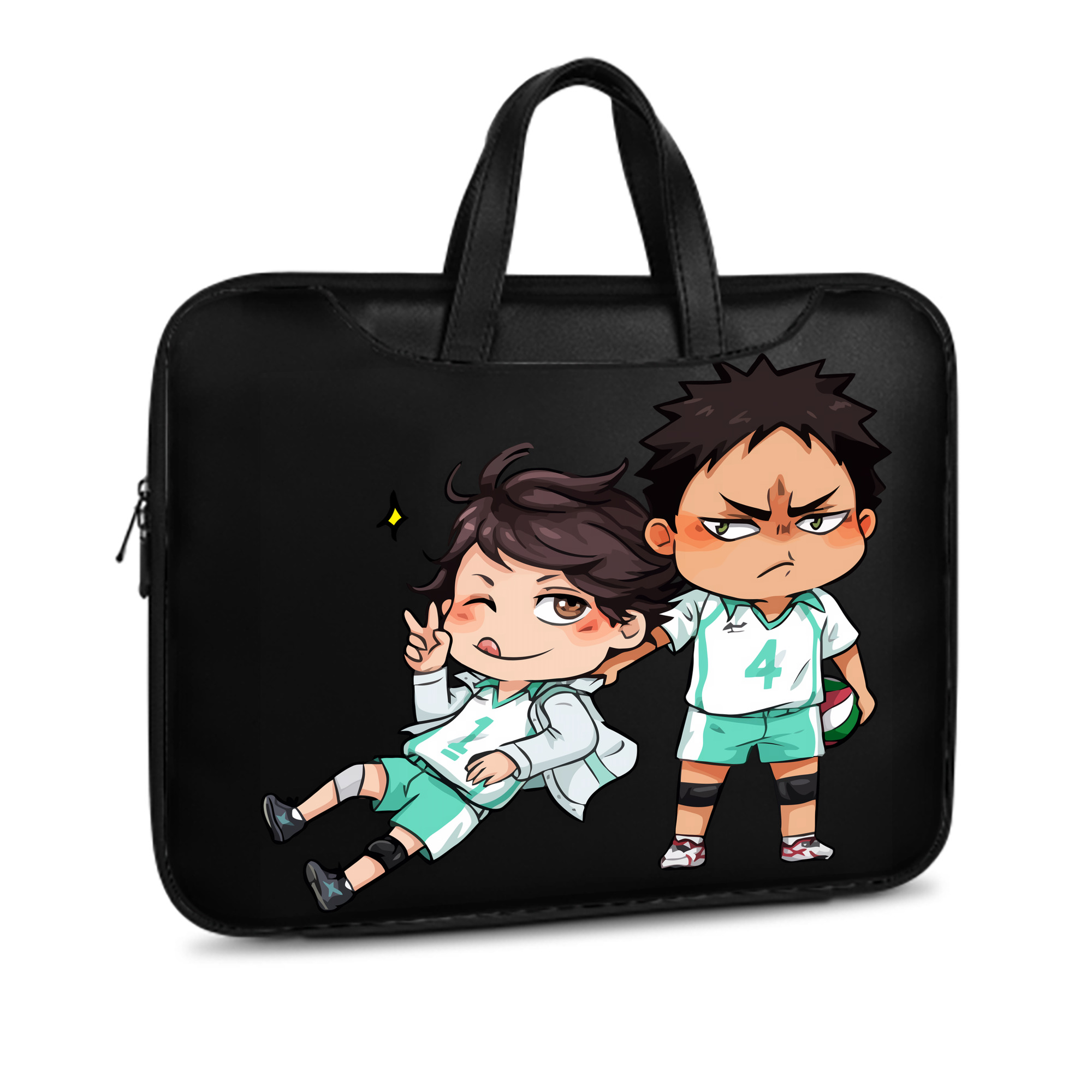 （画像用） ハイキュー!! Haikyu!! レザーラップトップバッグ　ノートパソコンケース